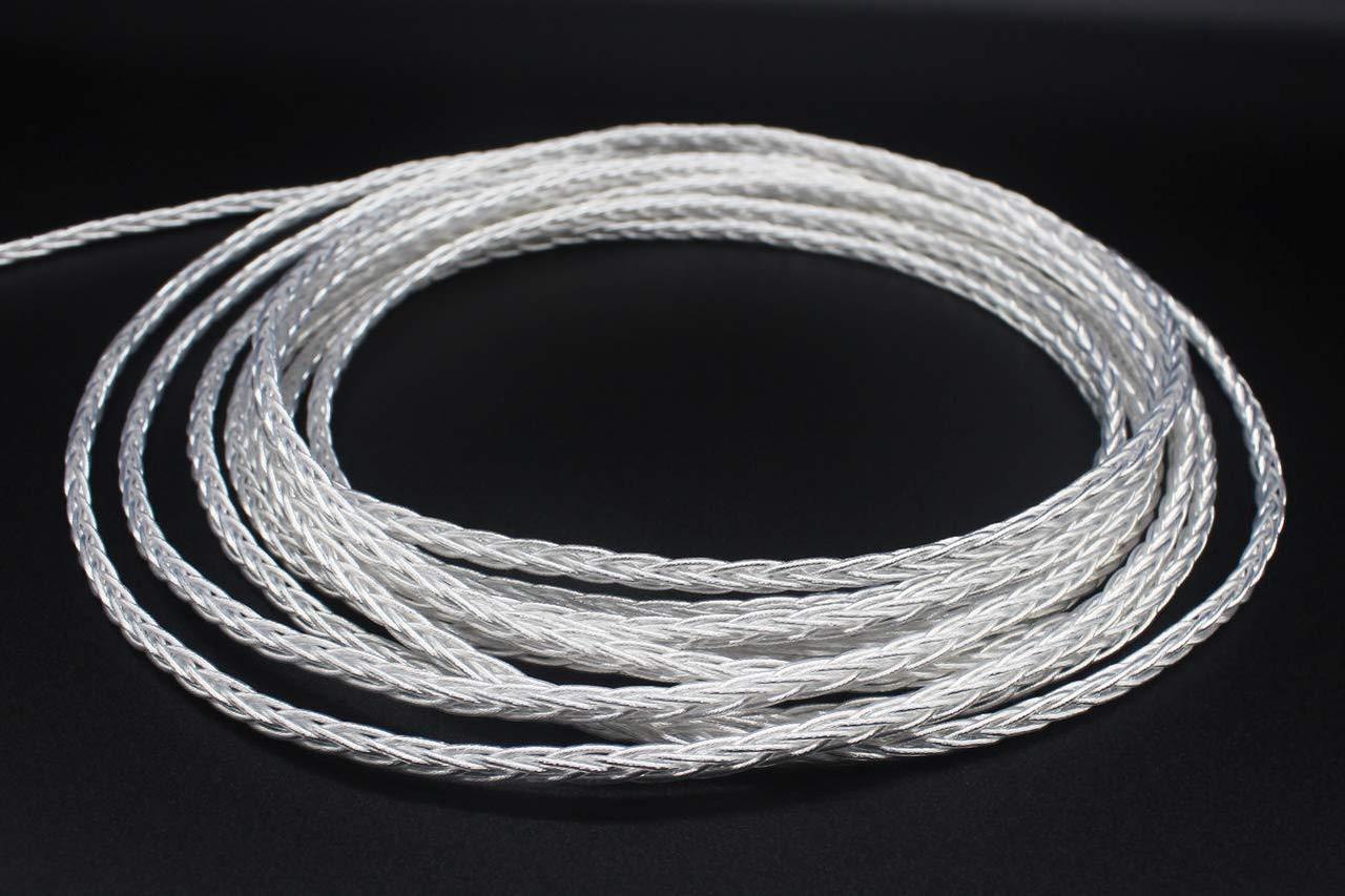 Alt view image 5 of 5 - 3.5mm Balanced to 2 x 3.5mm Female 8 Core Silver Plated Headphone Earphone Audio Adapter Cable New in Box for PHA-3 3.5mm to 3.5mm x 2