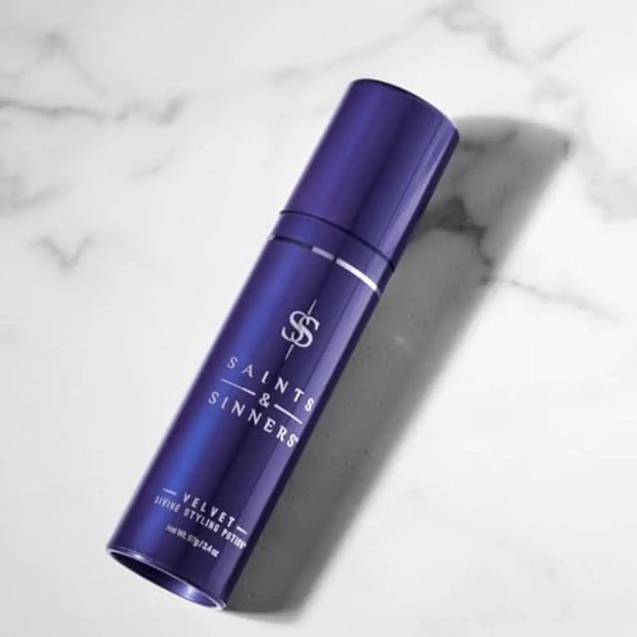 Alt view image 4 of 5 - Saints & Sinners Award-Winning Velvet Divine Hair Styling Potion - Moisturizing Thermal Protectant & Smoothing Hair Cream (3.4 oz)