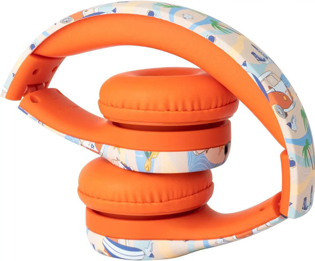 Alt view image 2 of 3 - Snug Play+ Kids Headphones with Volume Limiting for Toddlers (Boys/Girls) - Beach