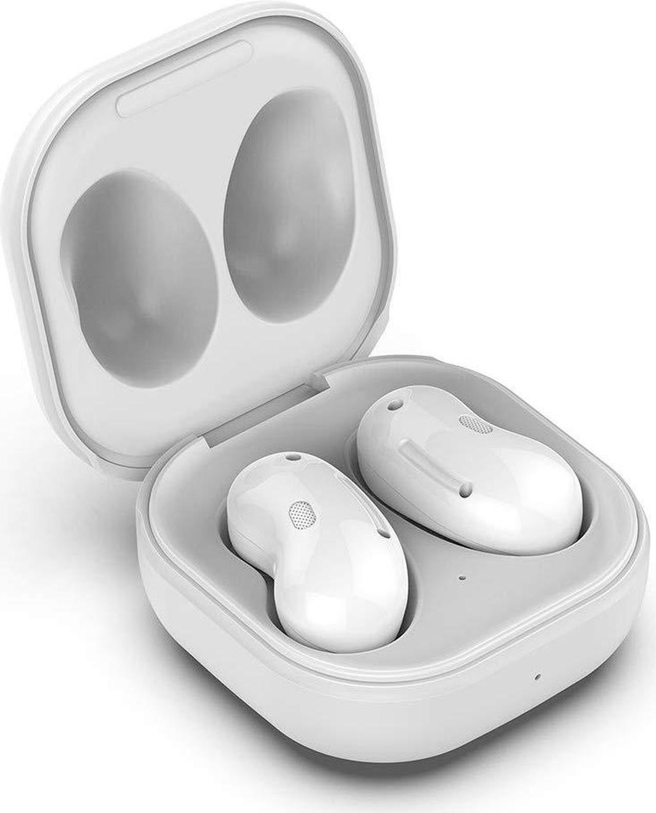 Alt view image 3 of 5 - Wired Charging Case Compatible with Galaxy Buds Live, Replacement Charger Dock Cradle Station Case Cover with 3.3ft USB-C Charging Cable Wirless Earbuds Accessories (White)