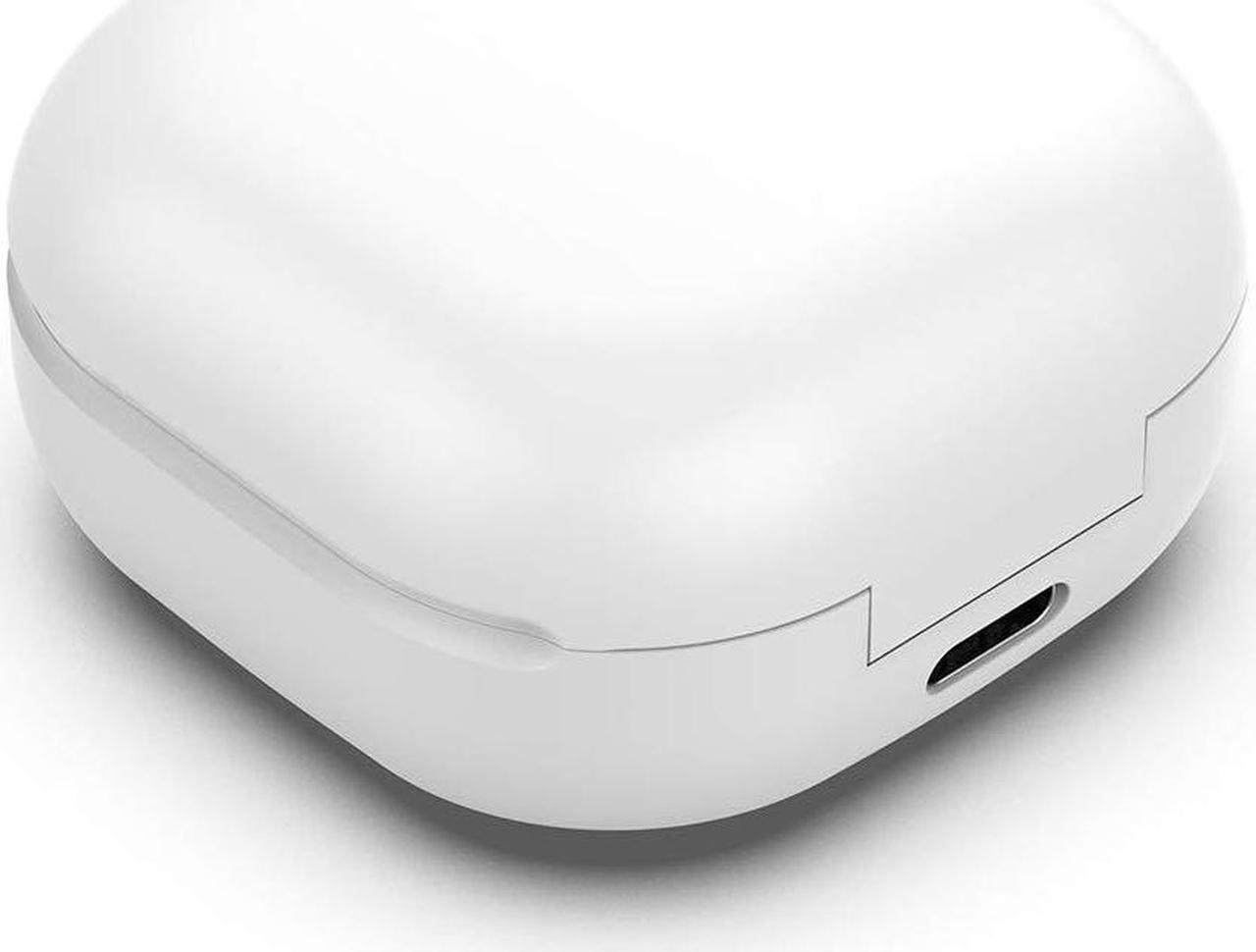 Alt view image 5 of 5 - Wired Charging Case Compatible with Galaxy Buds Live, Replacement Charger Dock Cradle Station Case Cover with 3.3ft USB-C Charging Cable Wirless Earbuds Accessories (White)