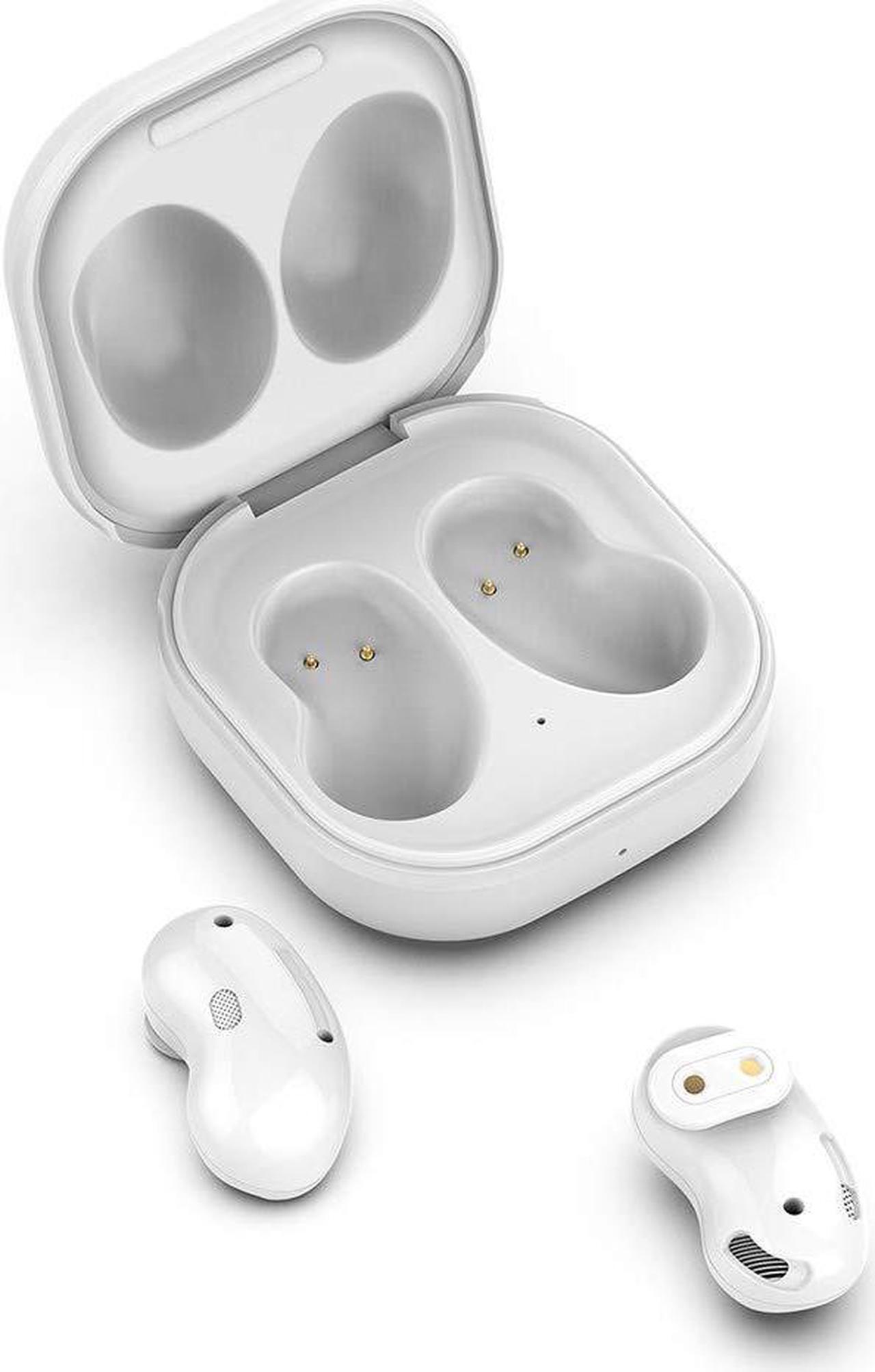 Alt view image 4 of 5 - Wired Charging Case Compatible with Galaxy Buds Live, Replacement Charger Dock Cradle Station Case Cover with 3.3ft USB-C Charging Cable Wirless Earbuds Accessories (White)