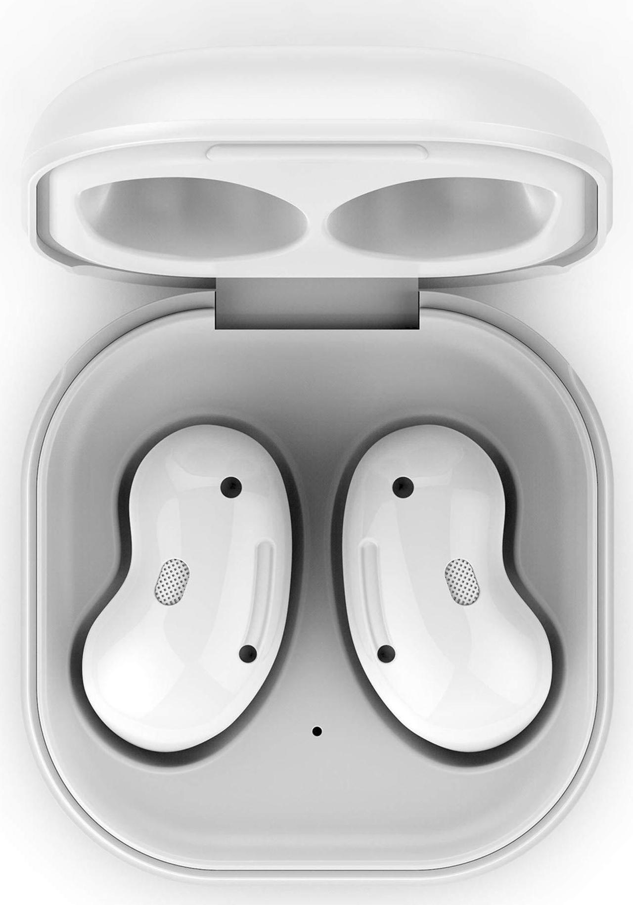 Alt view image 2 of 5 - Wired Charging Case Compatible with Galaxy Buds Live, Replacement Charger Dock Cradle Station Case Cover with 3.3ft USB-C Charging Cable Wirless Earbuds Accessories (White)