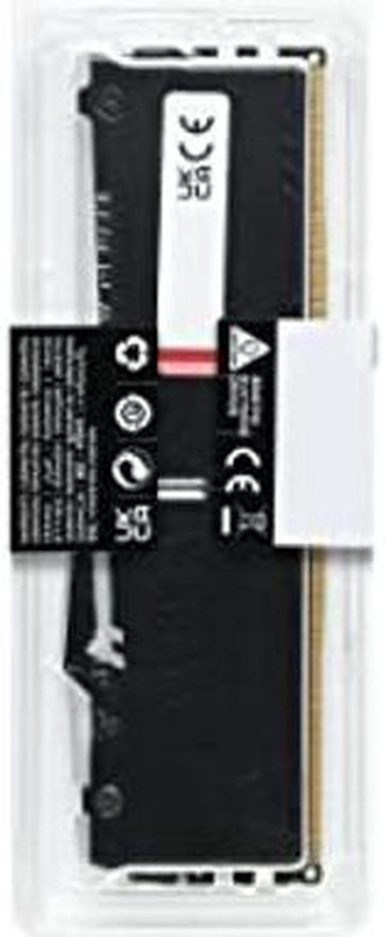 Alt view image 5 of 5 - Kingston Technology Fury Beast RGB 8GB 5600MT/s DDR5 CL40 DIMM Desktop Memory Single Module | Intel XMP 3.0 | Infrared Sync Technology | Overclocking Stability | KF556C40BBA-8