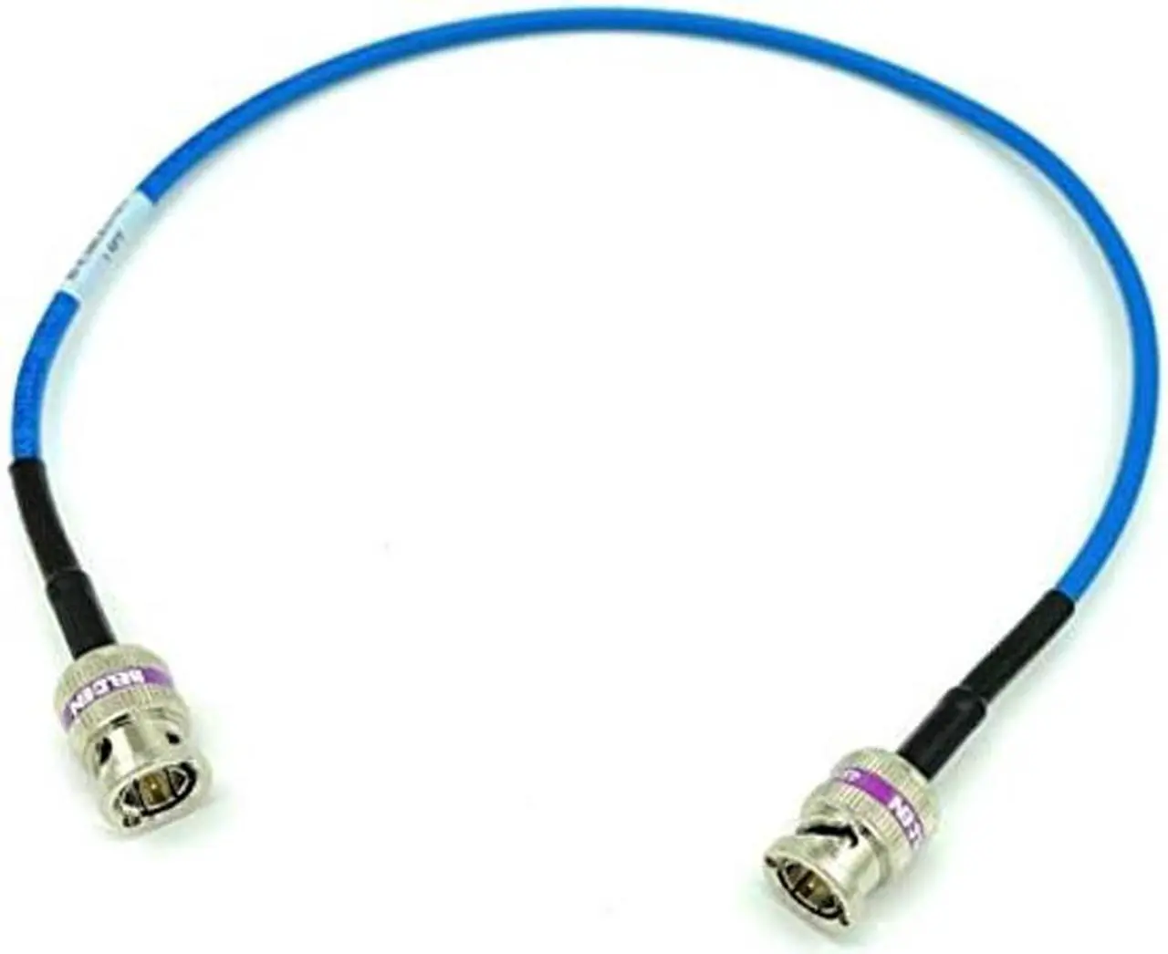Main image of AV-Cables 12G 4K HD SDI BNC - BNC Cable Belden 4855R Mini RG59 (1.0ft, Blue)