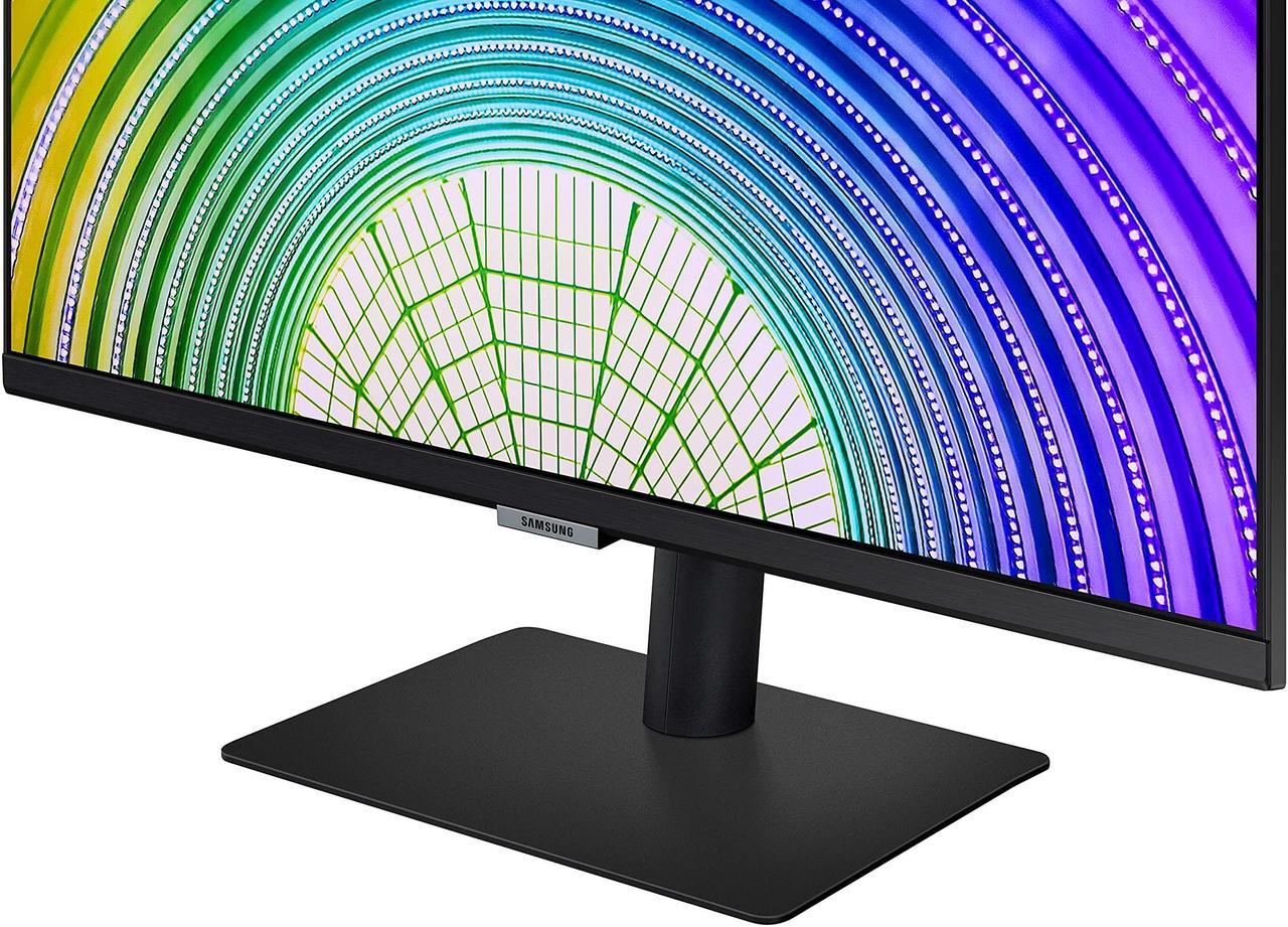 Alt view image 4 of 5 - SAMSUNG 24 Inch QHD Computer Monitor, 75Hz, HDMI Monitor, Vertical, 1440p IPS Monitor, HDR10 (1 Billion Colors), TUV-Certified Intelligent Eye Care, S60A (LS24A600NWNXGO)