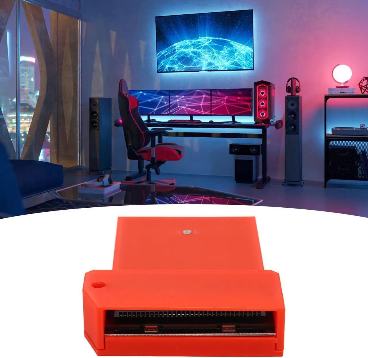 Alt view image 4 of 5 - Video Capture Card for Gameboy for GBC for GBA for GBP Game Console, DIY Video Capture Card GB Interceptor Built in Pi rp2040 Board, Plug and Play (Red)