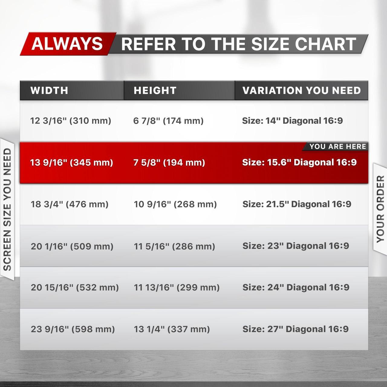 Alt view image 5 of 5 - VINTEZ 15.6 Inch Removable Computer Privacy Screen Filter for 16:9 Widescreen Computer Monitor and Laptop - Anti-Scratch - Easy On/Off Protector Film - Data Confidentiality Shield