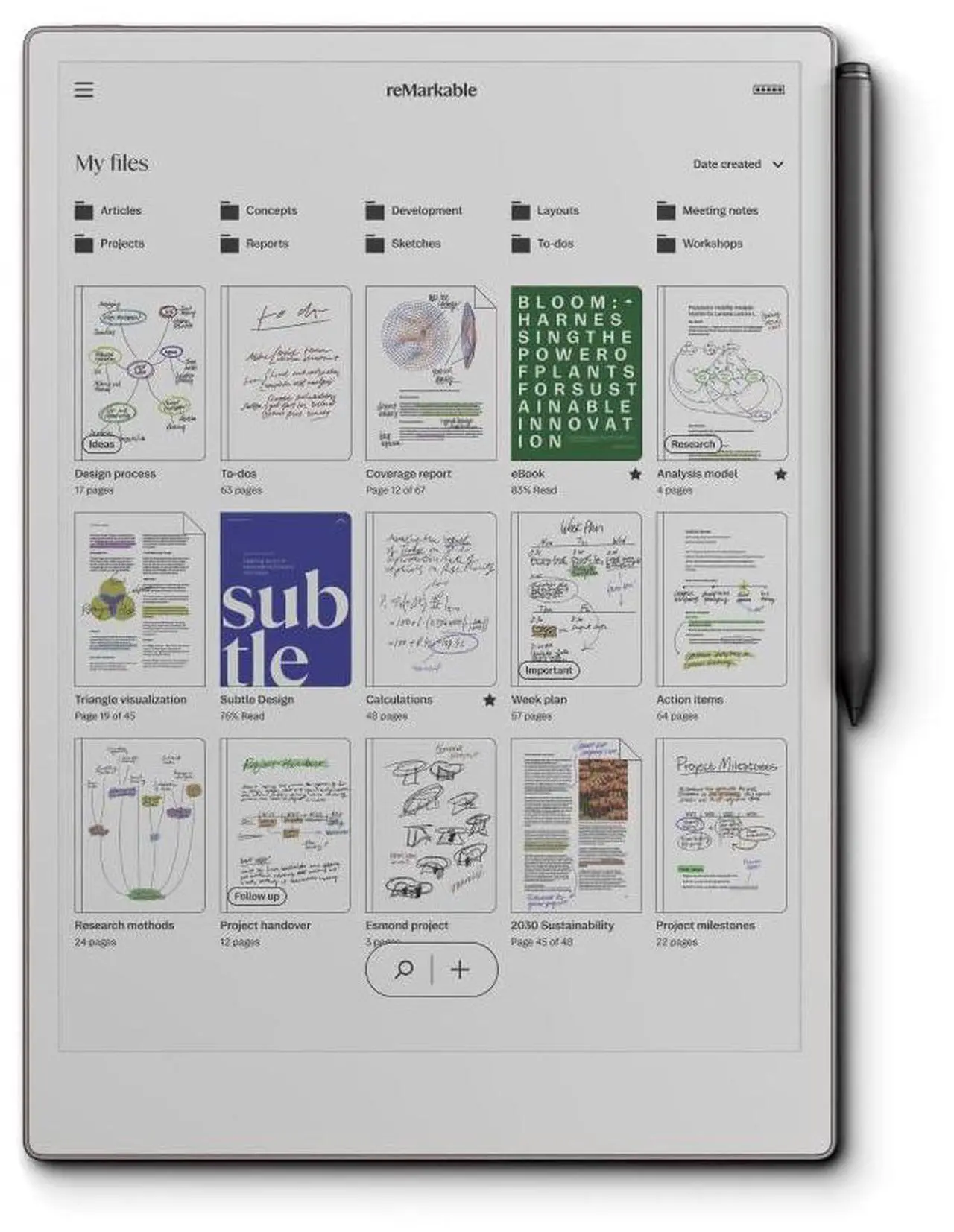 Main image of reMarkable Paper Pro Bundle - Includes 11.8" reMarkable Paper Tablet, and Marker Plus Pen with Eraser