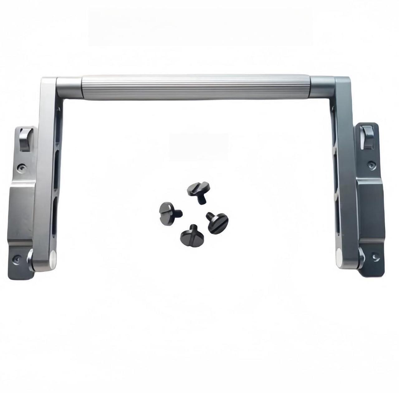 Main image of Generic Luxury Shockproof Aluminum Alloy Tablet Stand with Screws (Set of 4) for Oukitel RT2 RT6 RT7 RT7 Titan Rugged Tablet PC, Silvery