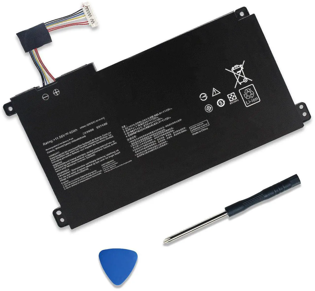 Main image of XCZHEUNP B31N1912 C31N1912 Laptop Battery Replacement for ASUS VivoBook asus 14 E410M E410MA L410M L410MA E410KA F414MA E510MA E510KA L510MA R522MA L410MA-BV058TS E510KA-EJ033TS L510ma-wb04 Series