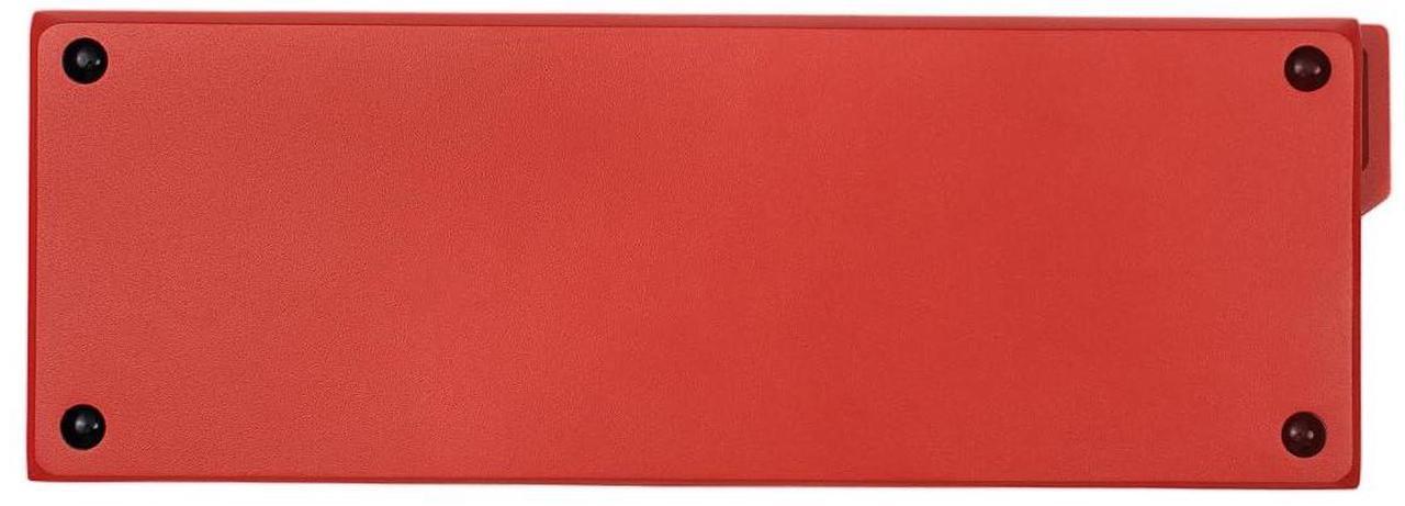 Alt view image 2 of 5 - Sumgsn H60 Aluminum Keyboard Case 60% Red Customize Keyboard Housing Fit for wooting Keyboards Rakka 61/64 Mechanical Keyboard