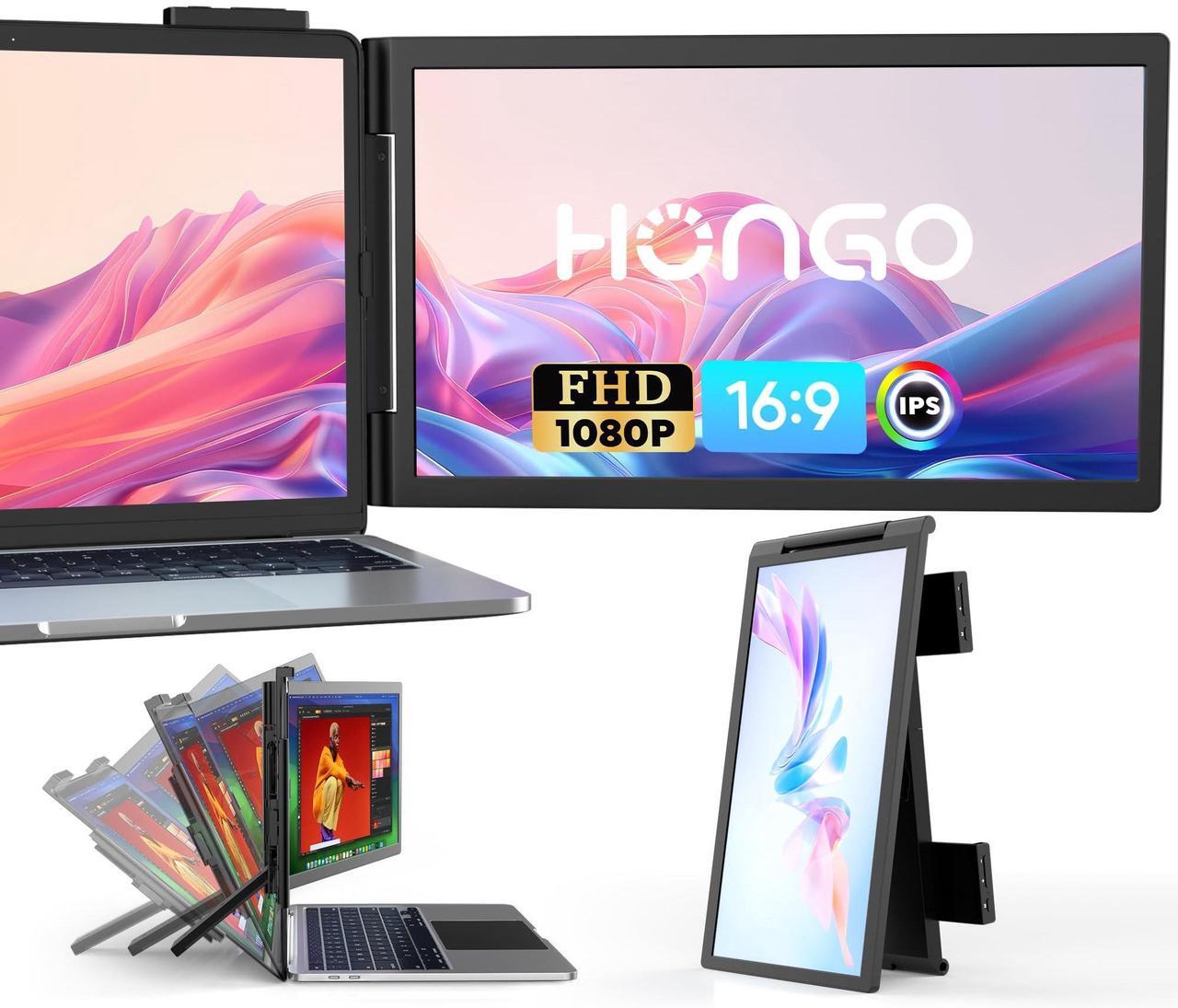 Main image of Laptop Screen Extender,14" FHD 1080P IPS Dual Screen,Attachment Screen Extended Extra Screen, Portable Monitor for Laptops 14-17" with USB-C/HDMI Port, Plug n Play for Windows/Mac/Android/Switch/PS5