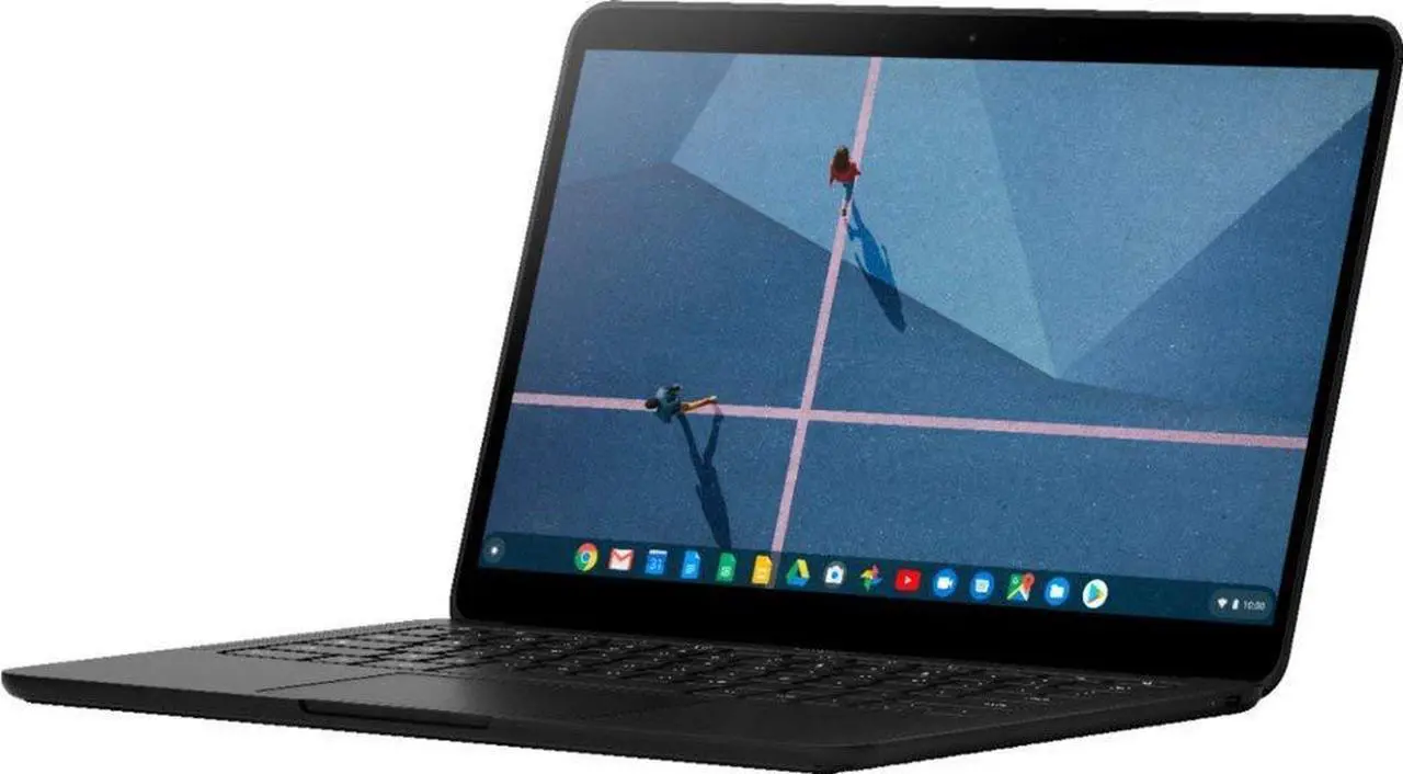 Main image of Google Pixelbook Go - Lightweight Chromebook Laptop - Up to 12 Hours Battery Life[1] - Touch Screen- Just Black