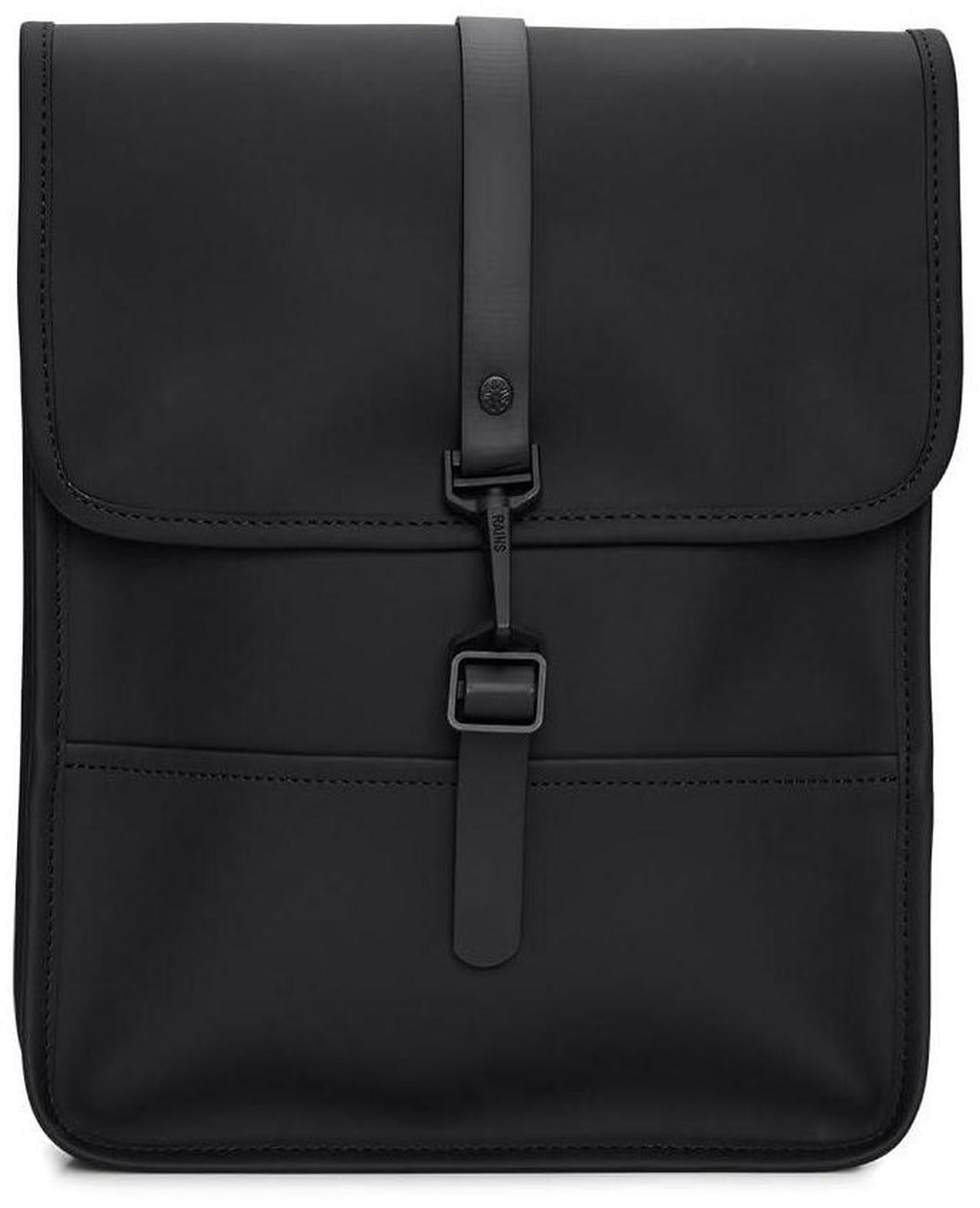 Main image of RAINS Backpack Micro - Waterproof Backpack for Men and Women - Laptop Bag for Work or Travel Black