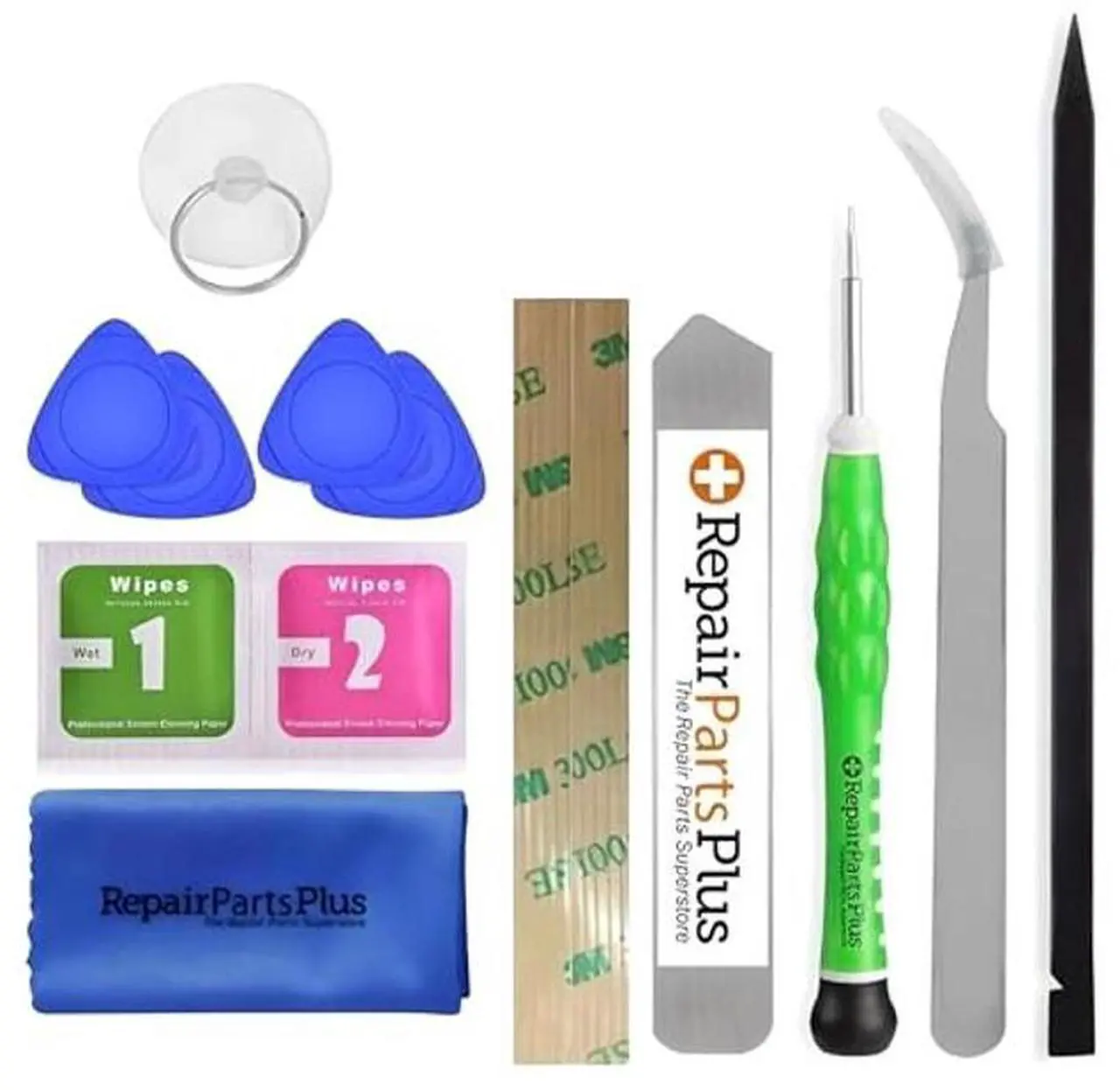 Alt view image 5 of 5 - Repair Parts Plus for iPad Pro 12.9 (3rd Gen | 4th Gen) Battery Replacement A2043 Premium Kit (A1876 A2014 A1895 A1983 A2229 A2069 A2232 A2233, 2018/2020) + Tools + Adhesive