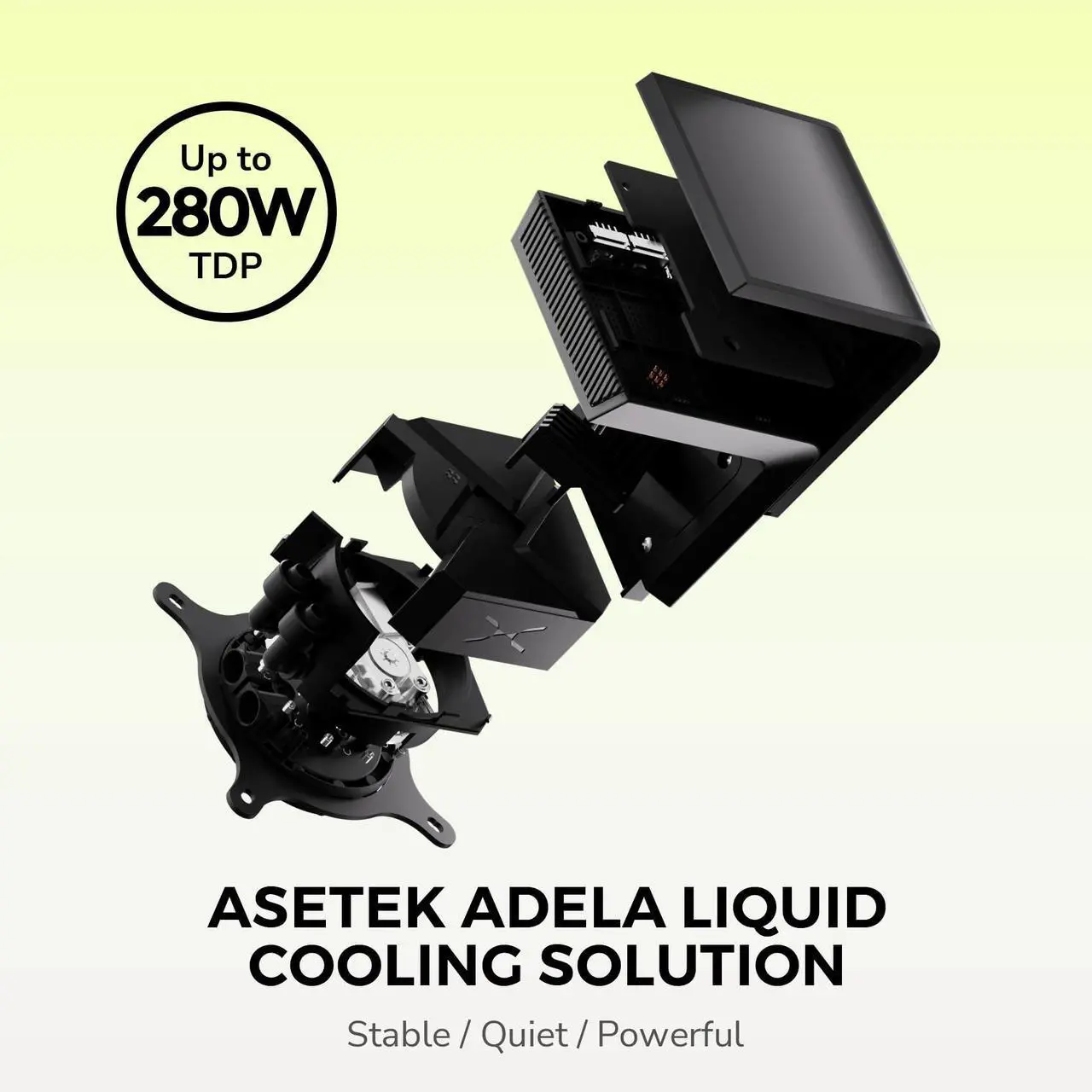 Alt view image 4 of 5 - TRYX Panorama SE 360 ARGB 360mm AIO Rotatable 6.5'' AMOLED Curved Screen 3D Anamorphic Effect Customizable AIO Cooler 360mm Asetek Adela 280w TDP ARGB Fan Intel LGA 1851/1700/1200/115X AMD AM5/AM4