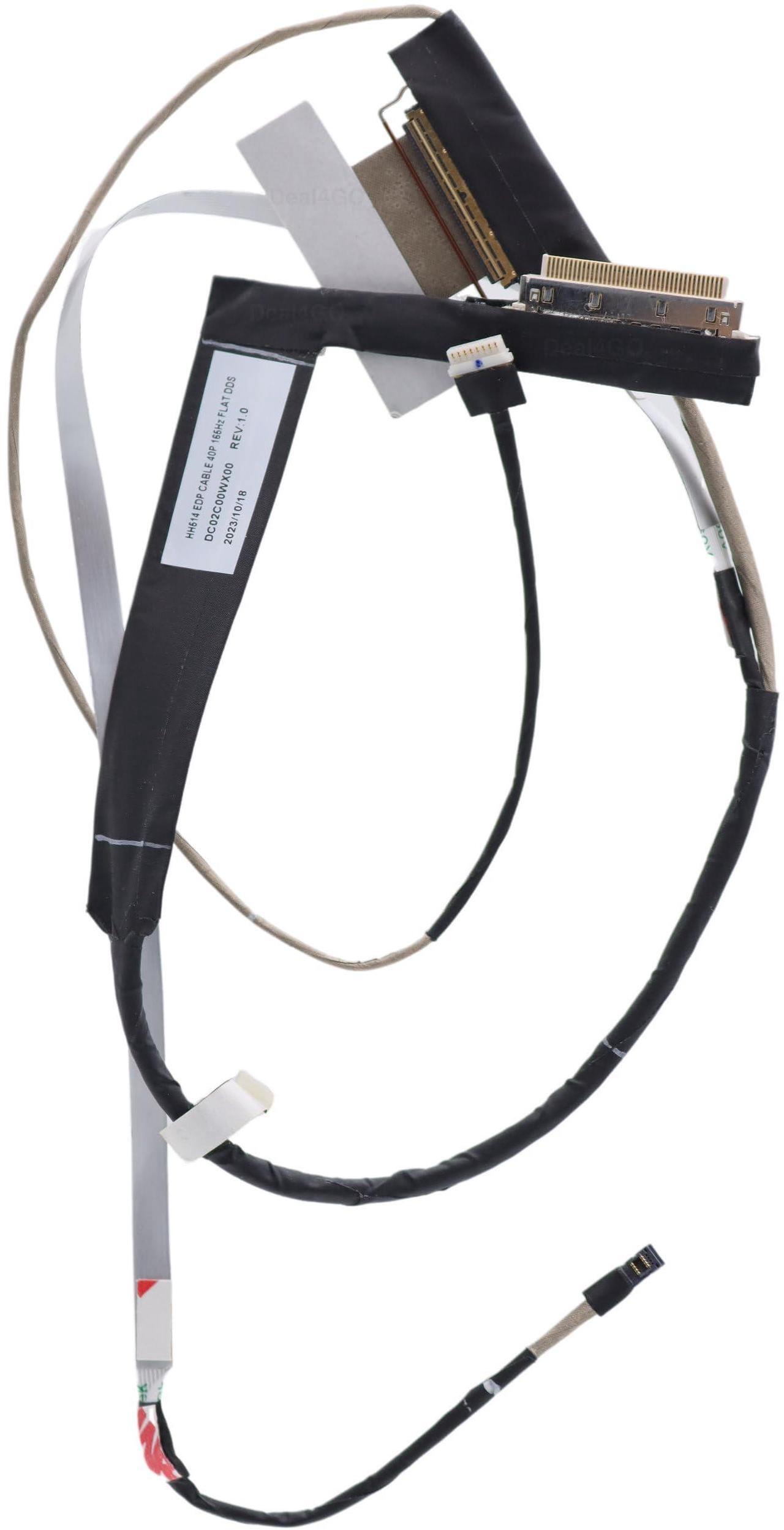 Main image of Deal4GO 40-pin 0.5 165Hz QHD LCD eDP Cable 50.QHYN2.001 DC02C00WX00 Replacement for Acer Nitro 5 AN515-58 AN515-58-78BT