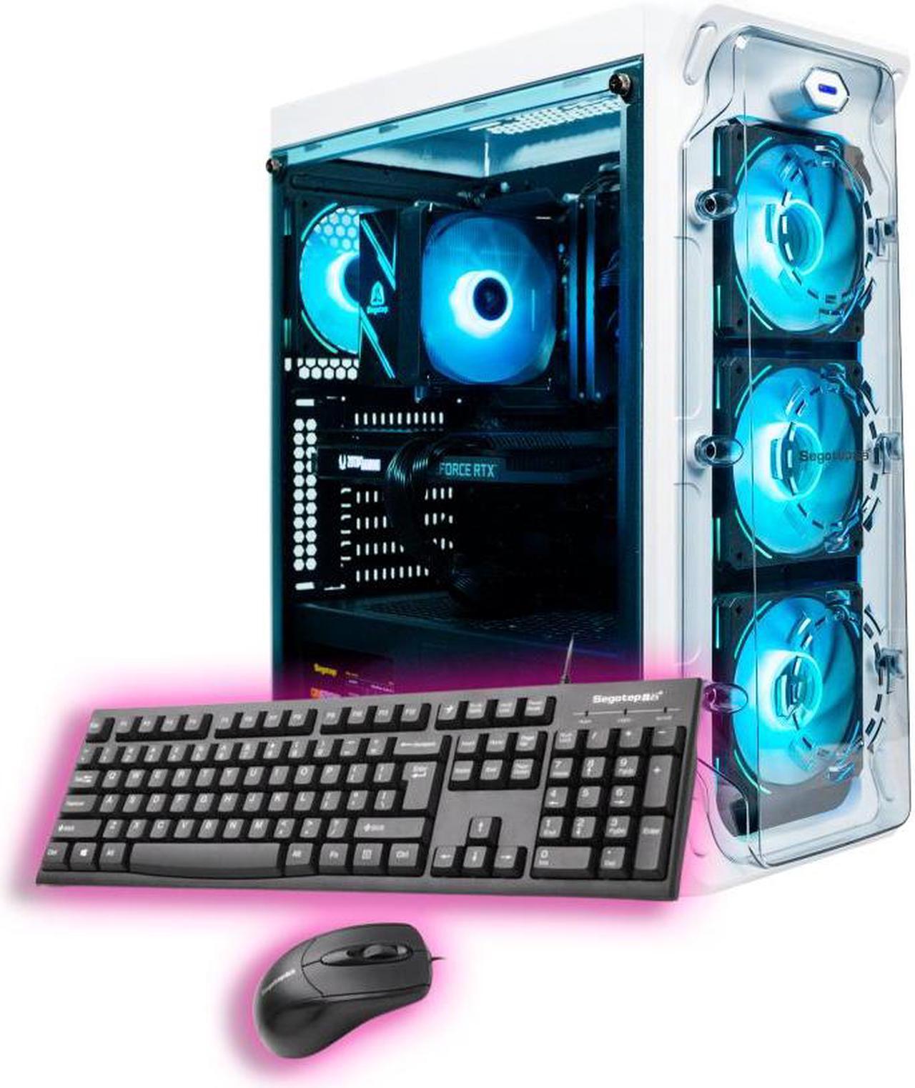 Main image of NextGen Gaming PC Desktop The Blasters Special White i5-13400F 4.6GHz, NVIDIA 3070, 1TB NVME SSD, 16GB DDR5 , 650W PSU, 360mm Liquid Cooler, Wi-Fi 6, Windows 11 Home 64-bit, Keyboard & Mouse Included