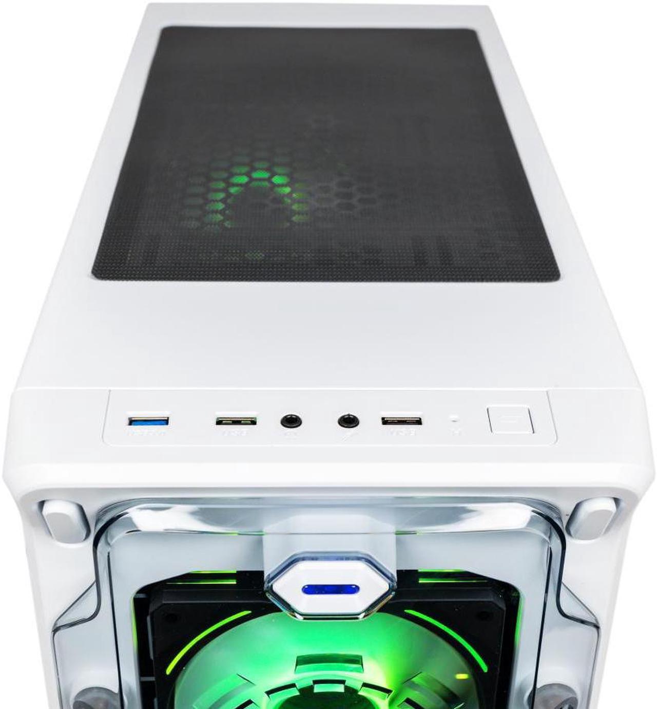Alt view image 6 of 7 - NextGen Gaming PC Desktop The Blasters Special White i5-13400F 4.6GHz, NVIDIA 3070, 1TB NVME SSD, 16GB DDR5 , 650W PSU, 360mm Liquid Cooler, Wi-Fi 6, Windows 11 Home 64-bit, Keyboard & Mouse Included