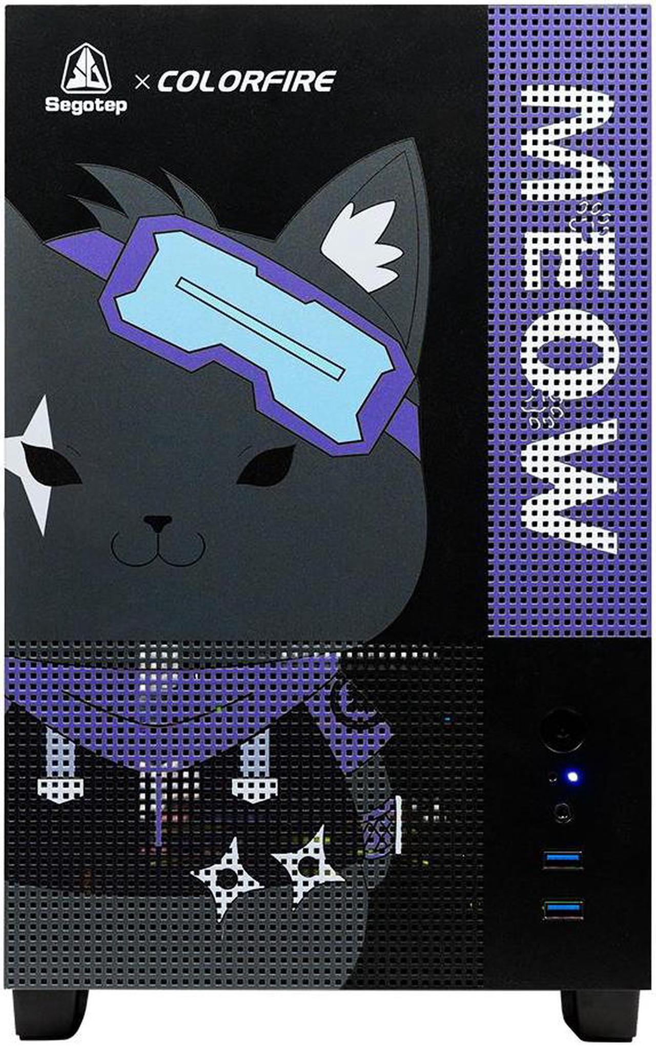 Alt view image 3 of 5 - NextGenOEM Gaming PC GAMEOW NINJA i5-13400F 4.6GHz, NVIDIA RTX 4060 8GB, 1TB NVME SSD, 32GB RGB DDR5, 750W PSU, 240mm AIO, Wi-Fi 6E, Windows 11 Home Intel Core i5 16GB DDR4 RTX 4060