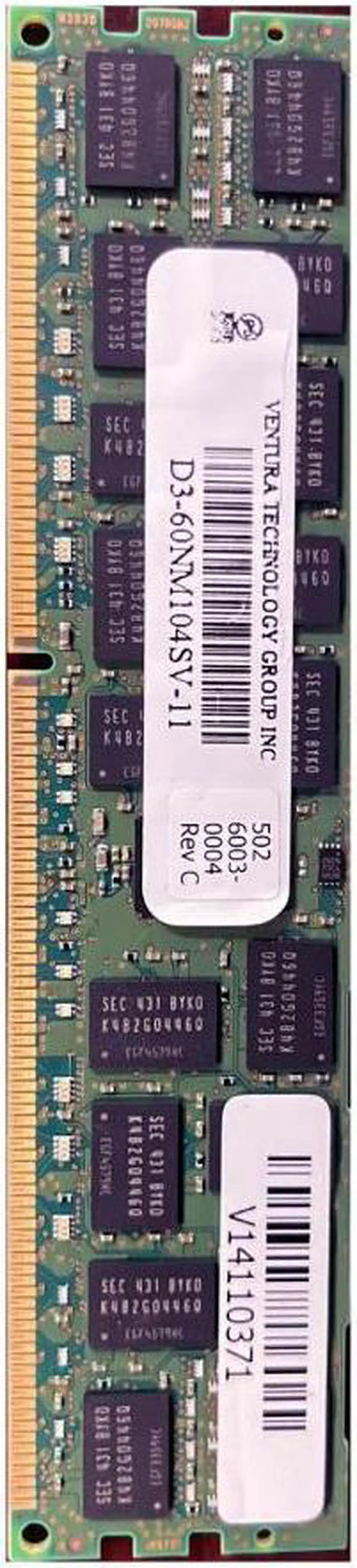 Alt view image 4 of 5 - Ventura D3-60NM104SV-11 8GB PC3-12800 DDR3-1600MHz ECC Registered Memory Module
