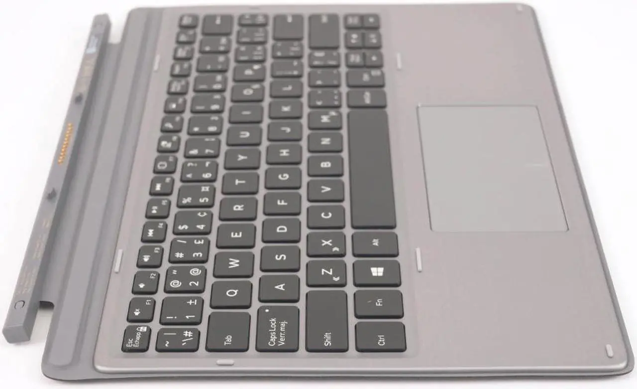 Alt view image 4 of 6 - Dell Latitude 7210 7200 2-in-1 Tablet Travel Keyboard FR-CAN AG00BK-CAN-MU D5KC6