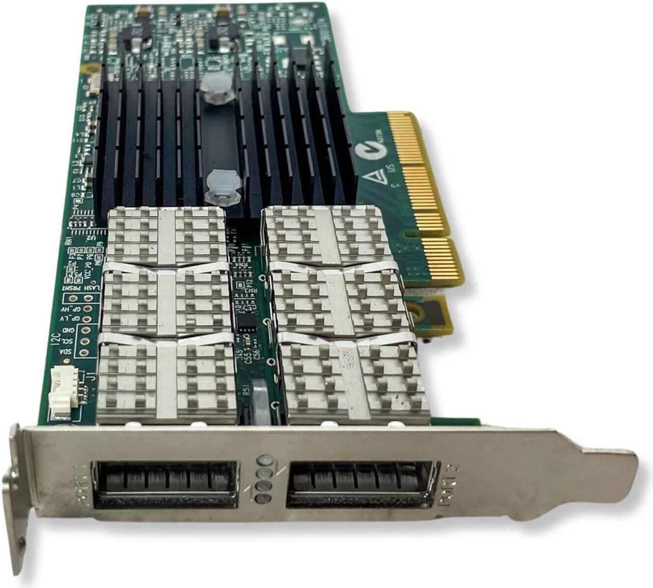 Alt view image 5 of 7 - Mellanox MCX354A-FCBT CX354A ConnectX-3 VPI FDR Infiniband 40GbE QSFP PCIe Card