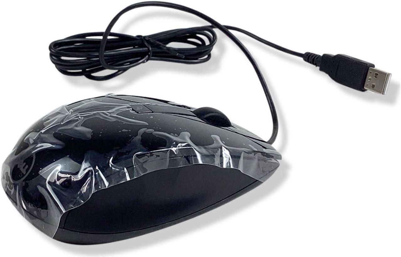 Alt view image 4 of 7 - Dell Premium 6-Button USB Wired Laser Scroll Mouse Black V7623 J660D