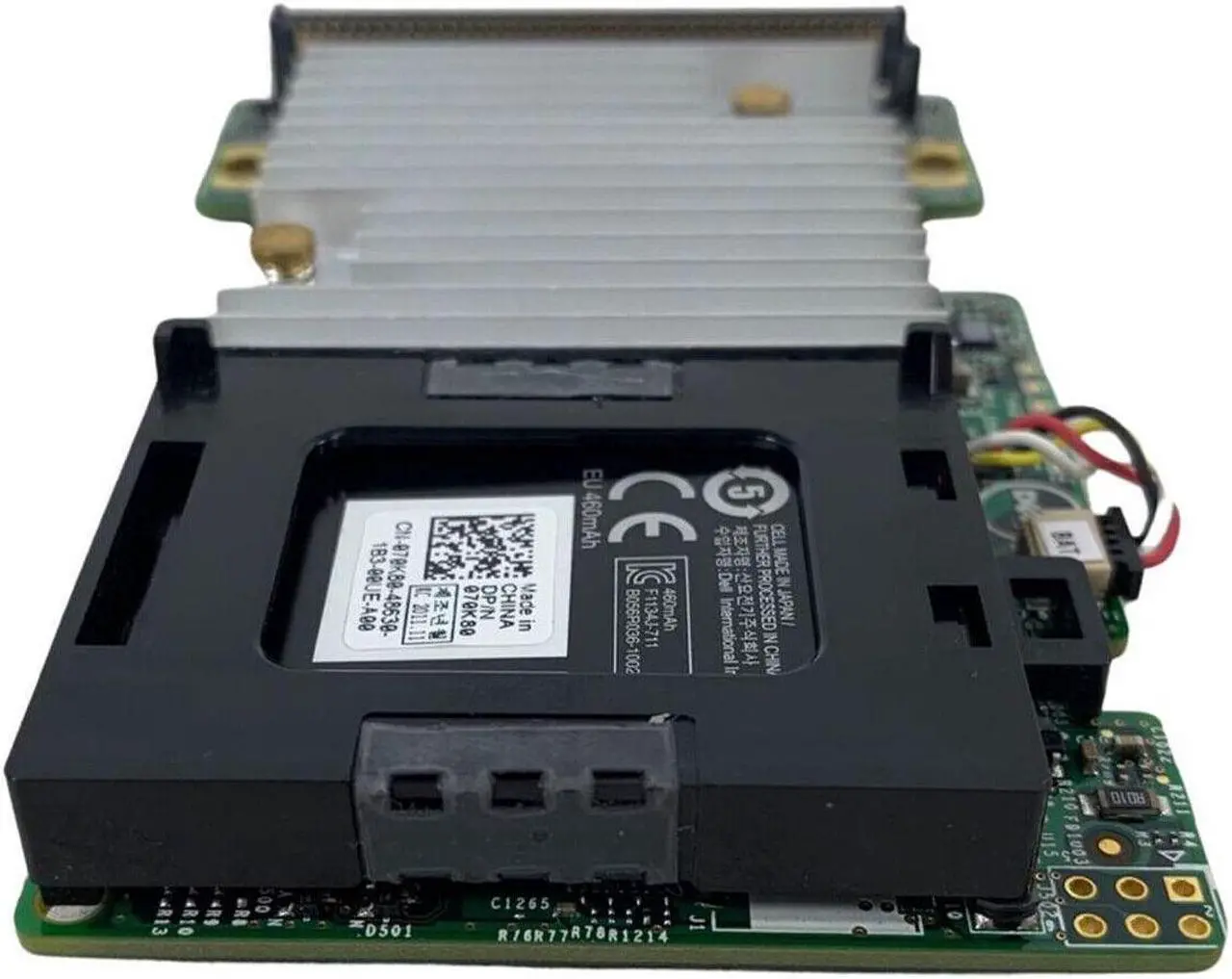 Alt view image 4 of 6 - Dell 0WR9NT PERC H710 6Gbp/s SAS SATA 512MB NV Cache Mini Blade RAID Controller