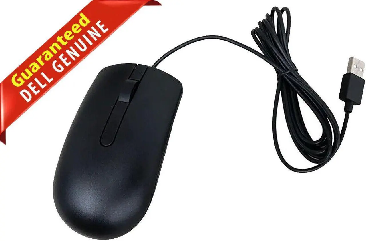 Main image of Dell MS116 Optical USB Wired Mouse 1000 DPI 3 Button Scroll Wheel 065K5F
