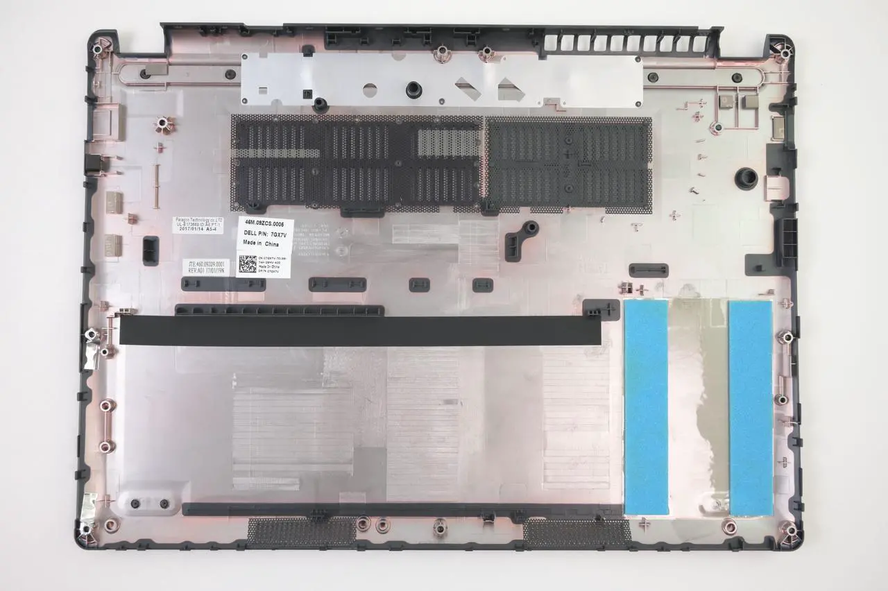 Alt view image 2 of 7 - Dell Latitude 3480 7GX7V Black Shell Bottom Base Cover 7GX7V 07GX7V