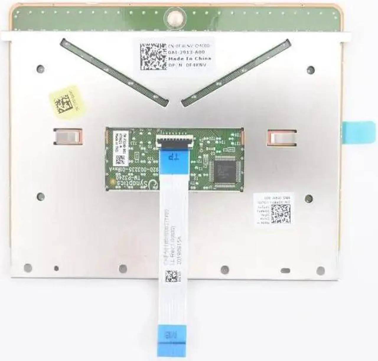 Alt view image 3 of 7 - Dell Touchpad Assembly Black with Red Trim for Inspiron 15 7577 F4KNV