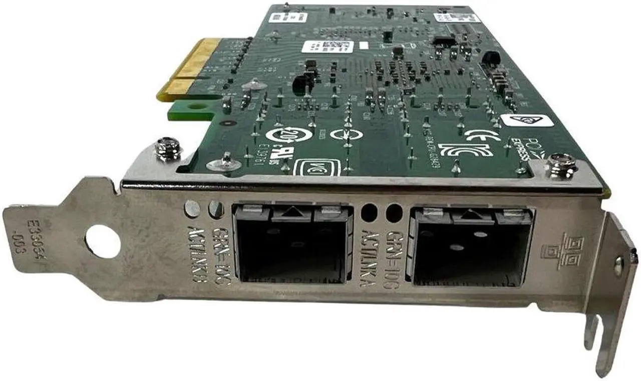 Alt view image 9 of 11 - Dell Intel X520-DA2 10Gb DP SFP+ CNA LP (942V6)