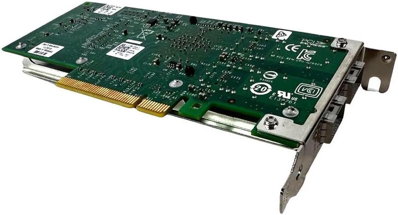 Alt view image 10 of 11 - Dell Intel X520-DA2 10Gb DP SFP+ CNA LP (942V6)