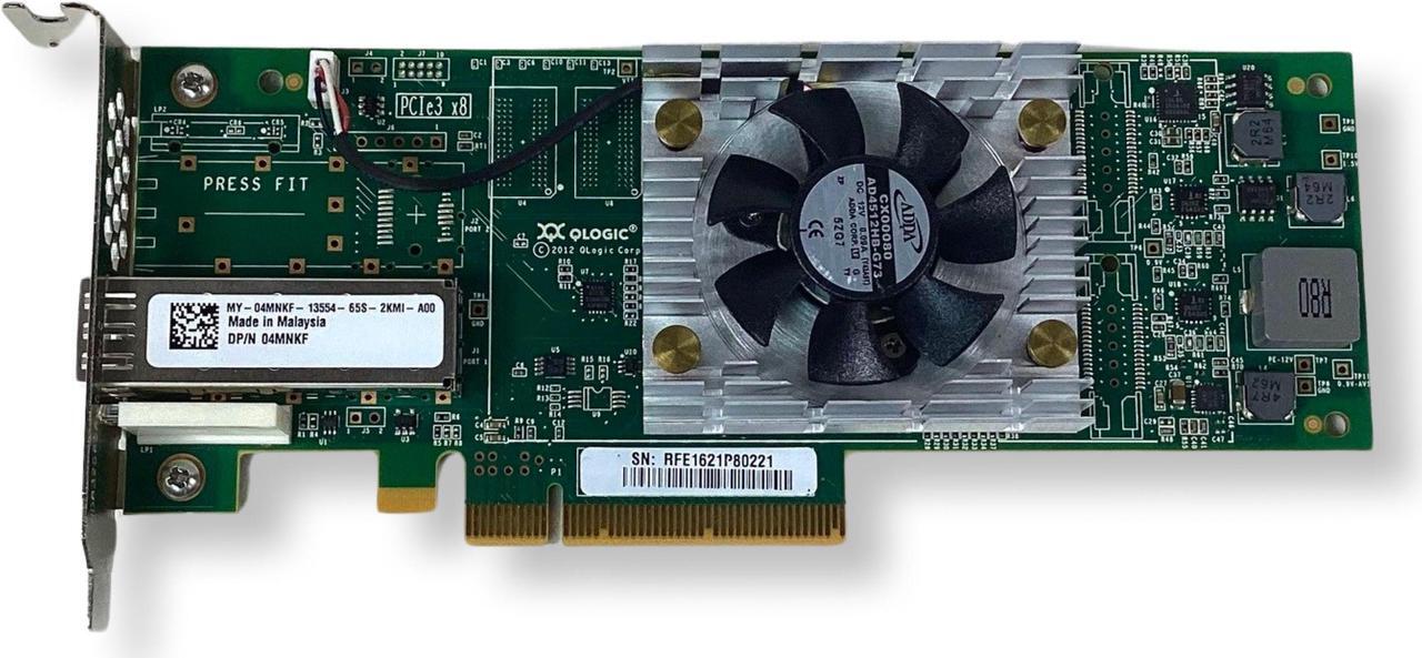 Alt view image 4 of 7 - H28RN Dell PowerEdge R830 730 QLogic 2660 Single Port 16GbE Fibre Channel