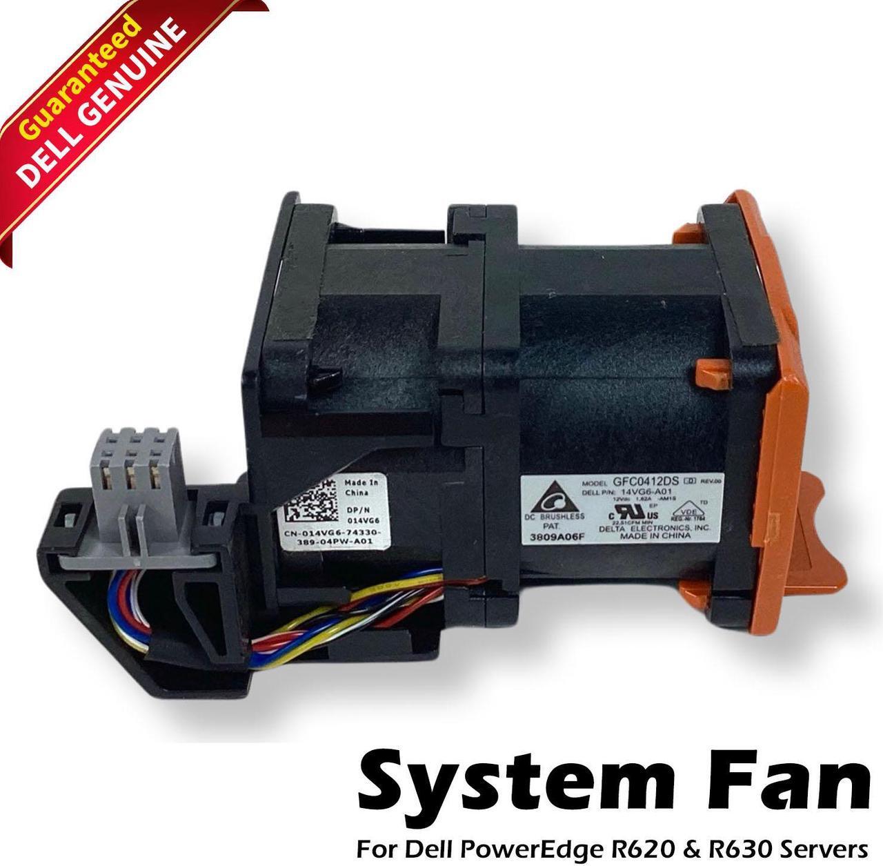 Main image of Dell F1YN7 Fan Assembly 12VDC 1.82A Hot Swap Redundant for PowerEdge R620