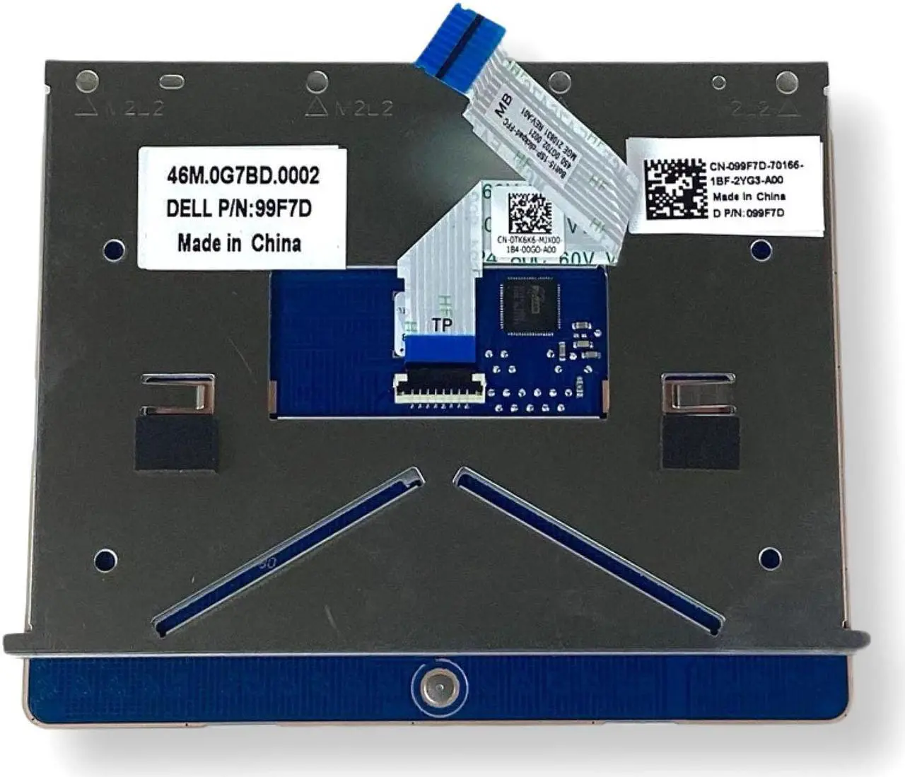 Alt view image 3 of 7 - Dell OEM Inspiron 15 5584 Touchpad Sensor Module 099F7D 99F7D