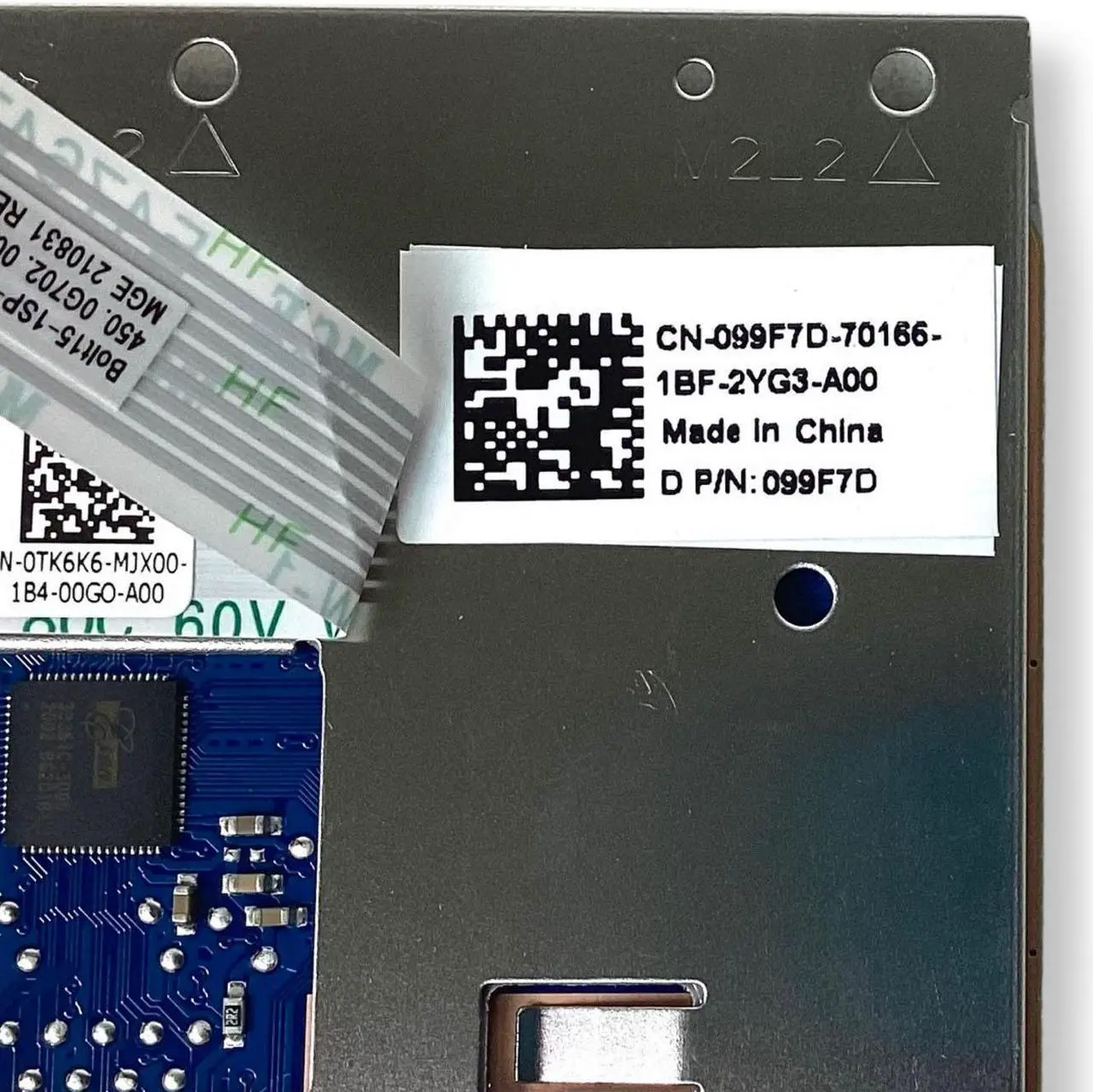 Alt view image 7 of 7 - Dell OEM Inspiron 15 5584 Touchpad Sensor Module 099F7D 99F7D