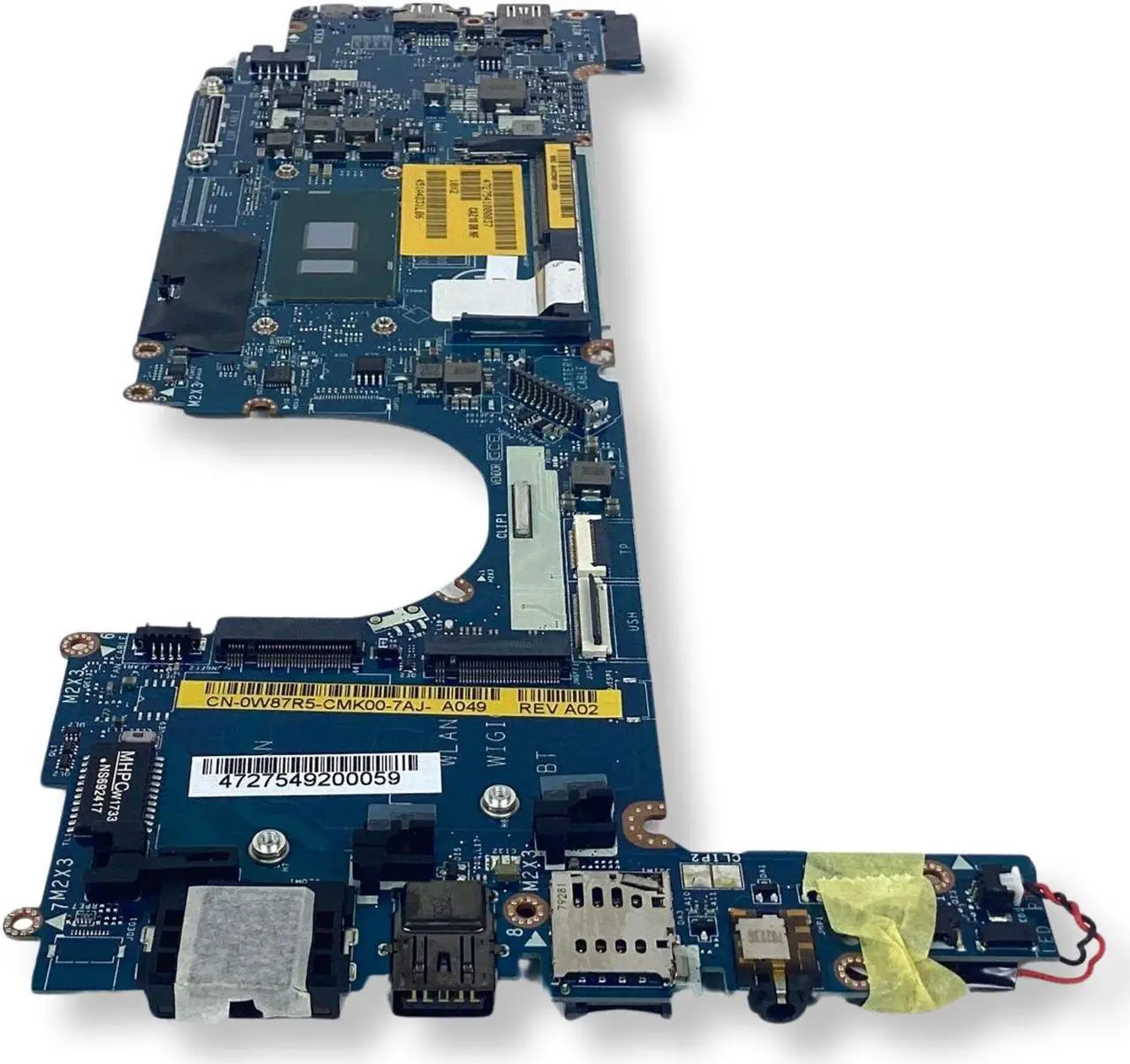 Alt view image 5 of 7 - Dell Latitude 7280 Intel Core I5-6200U Laptop Motherboard W87R5