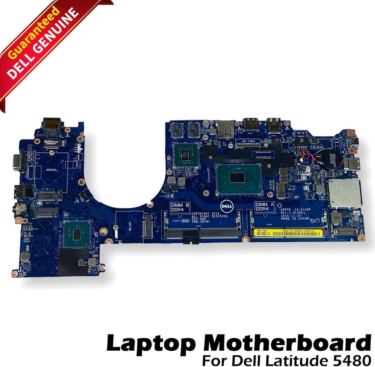 Main image of Dell Latitude 5480 Motherboard  Intel Core i5-7440HQ 2.8 GHz Processor with Integrated Graphics 8J661