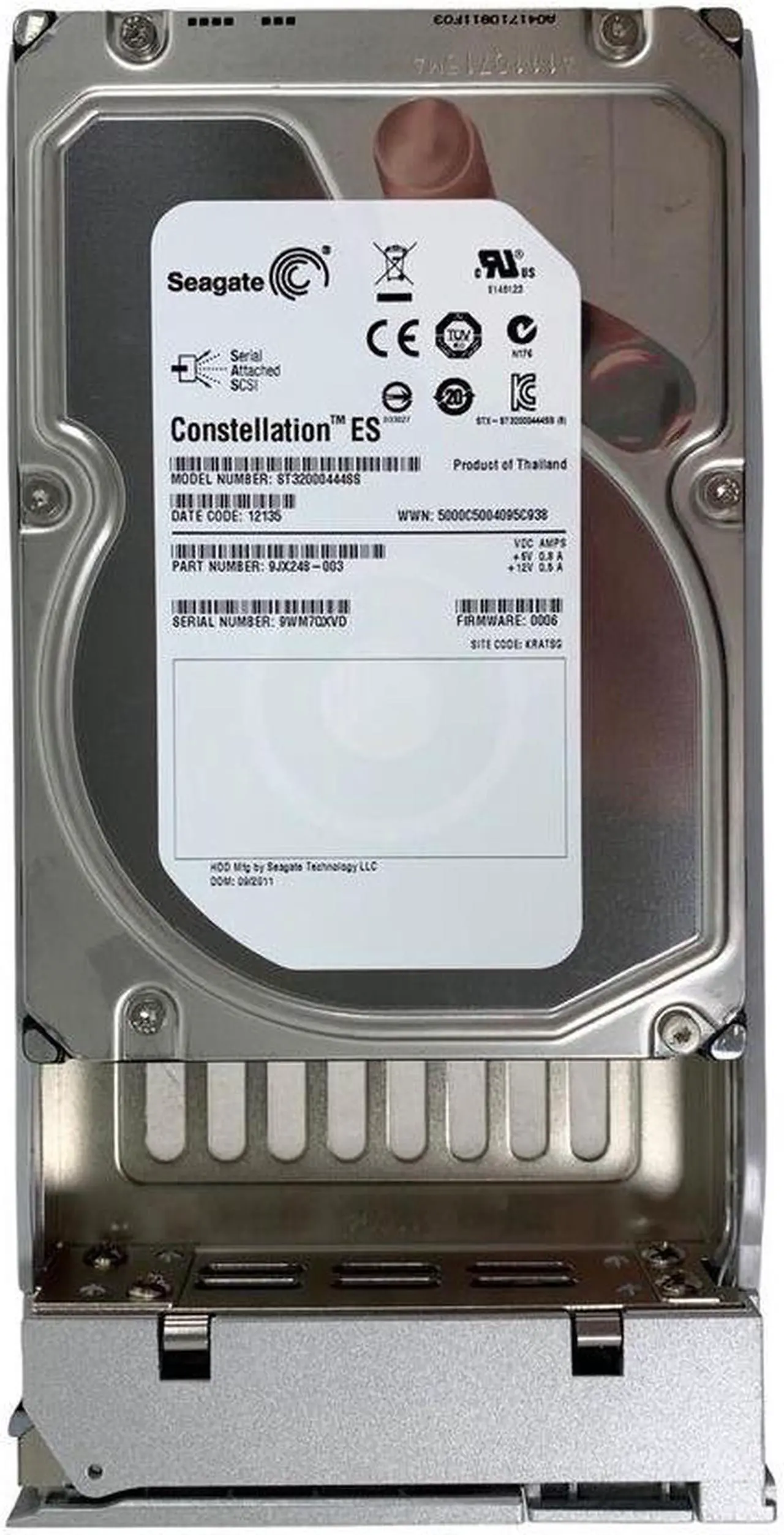 Alt view image 6 of 8 - ST32000444SS-IBM IBM 2TB 7.2K 6Gbps SAS 3.5" Hard Drive (Servers Only) Not for desktops, workstations, laptops.