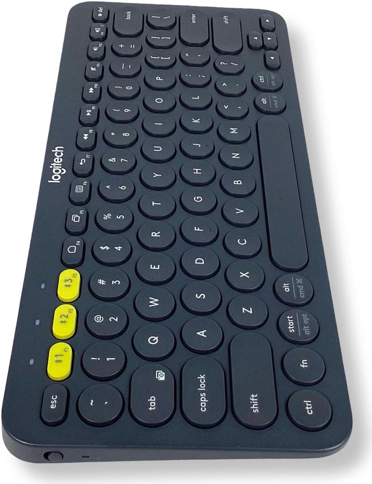 Alt view image 5 of 7 - Logitech K380 Multi-Device Bluetooth Wireless Keyboard Black