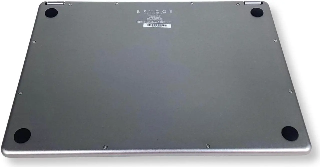 Alt view image 7 of 7 - Brydge 12.9 Series II Bluetooth Keyboard Space Gray BRY6012