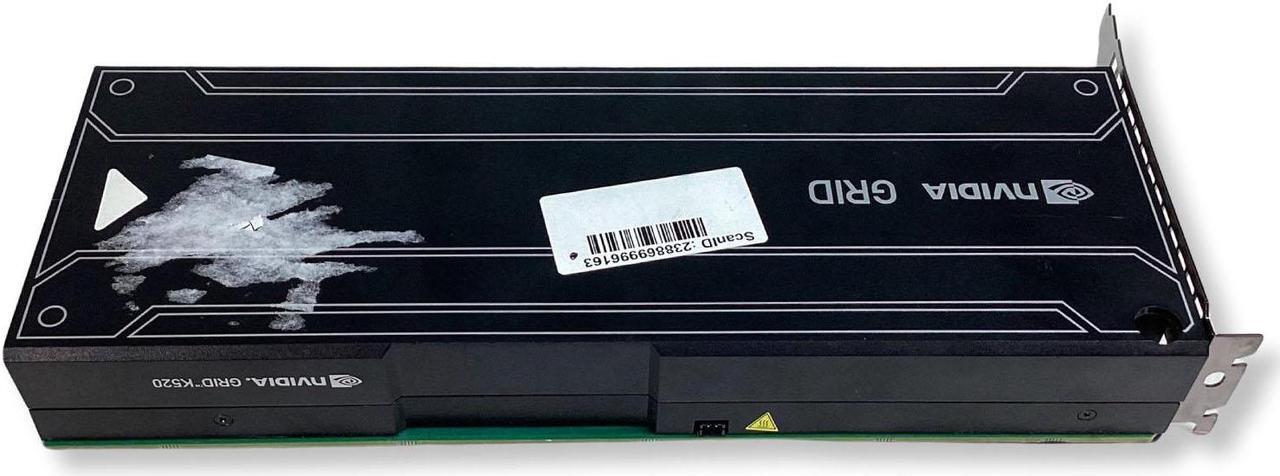 Alt view image 12 of 13 - Nvidia GRID K520 8GB GDDR5 PCIe 3.0 x16 225W 256 bit x2 GPU Video Graphics Card 5Gbps 900-12055-0020-000