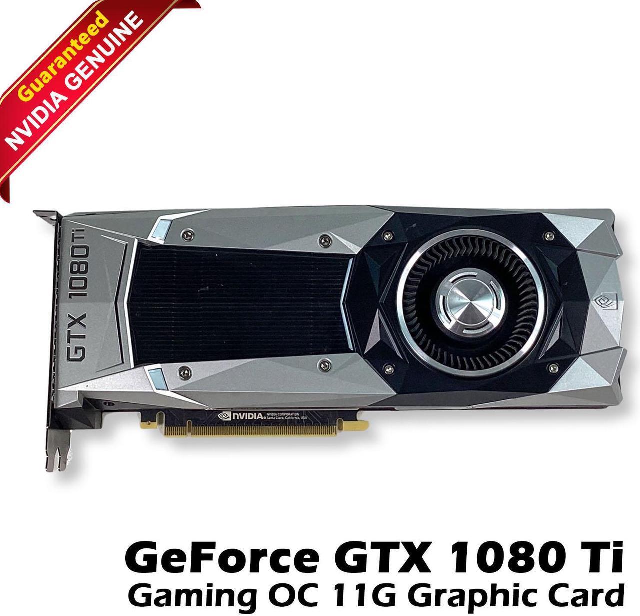 Alt view image 3 of 9 - Nvidia Geforce GTX 1080 Ti Founders Edition (GTX1080TI-FE)