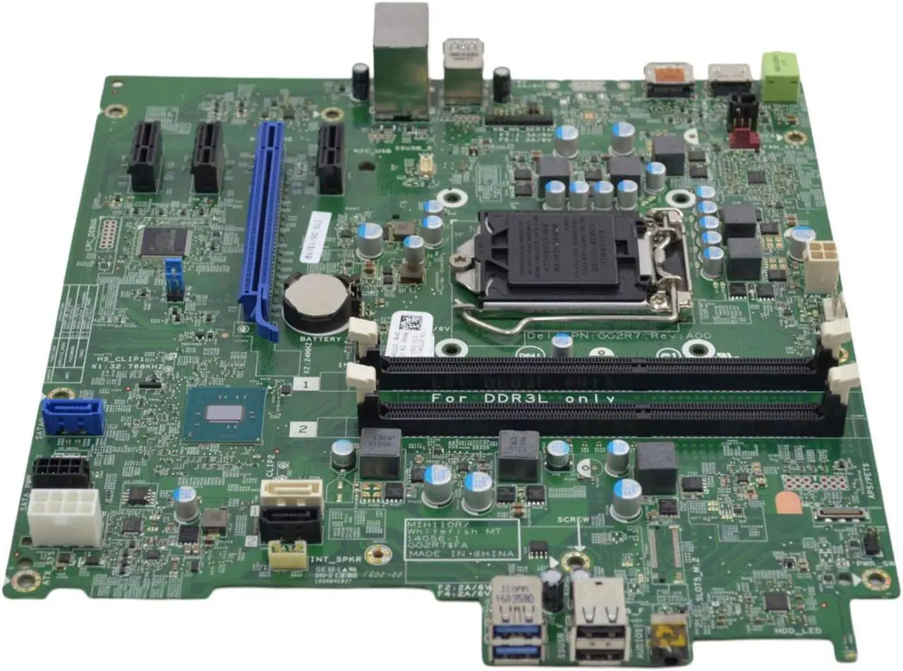 Alt view image 6 of 7 - Dell OptiPlex 3040 MT Intel DDR3 Desktop Motherboard System Board TTDMJ