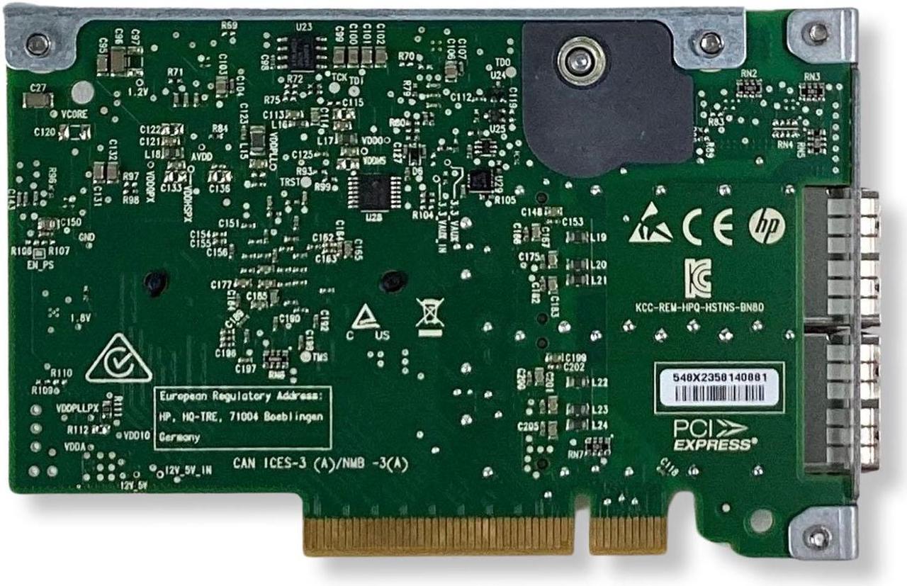 Alt view image 5 of 7 - HP InfiniBand FDR 10GB/40GB 544+FLR QSFP 764618-001 764285-B21 764737-001