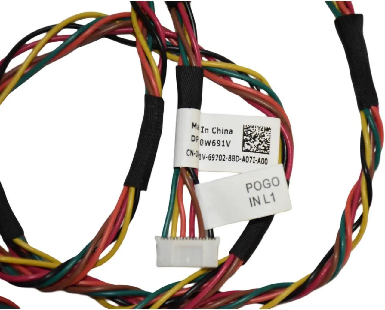 Alt view image 6 of 10 - Dell Alienware X51 Area 51 Left I/O Lighting Circuit Board with Cable W691V