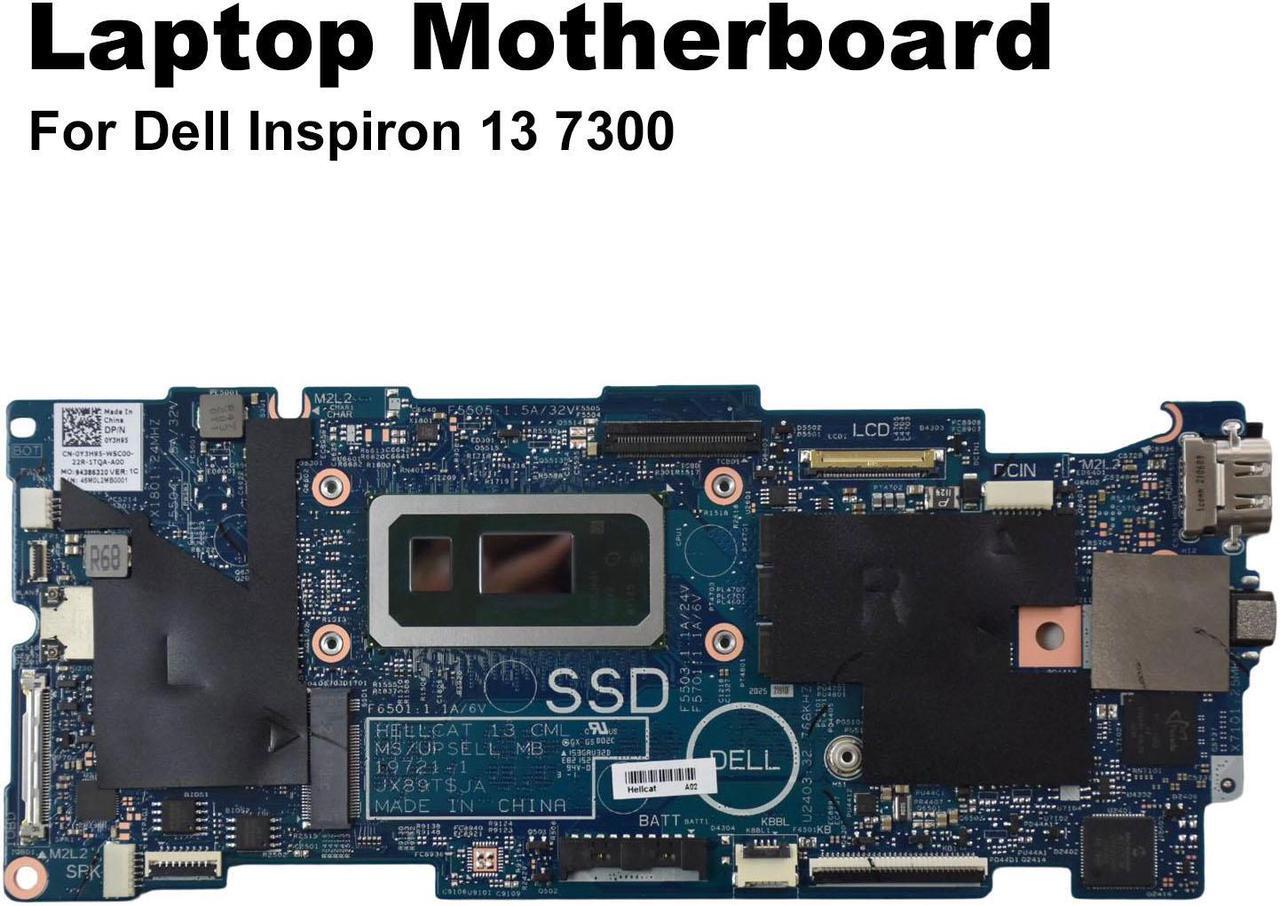 Alt view image 4 of 9 - Dell Inspiron 7300 2-In-1 Motherboard, Core I5-10210U 1.6Ghz, 8Gb Ram Y3H95